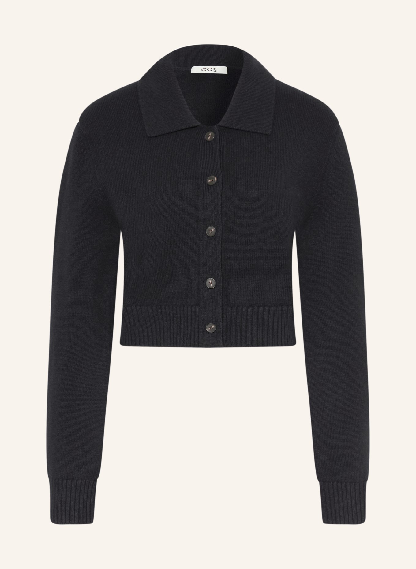 COS Strickjacke: DUNKELBLAU