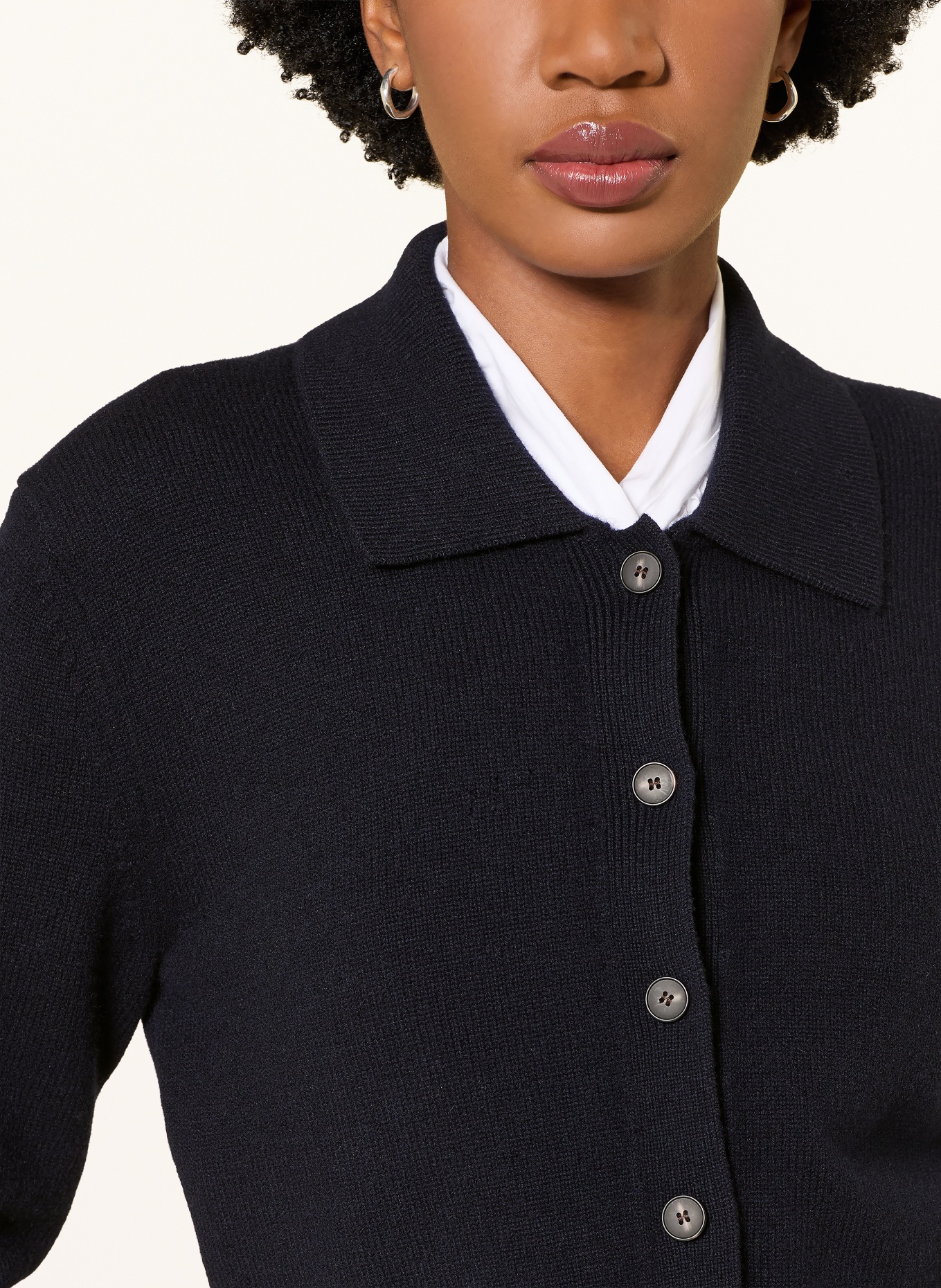 COS Strickjacke: DUNKELBLAU