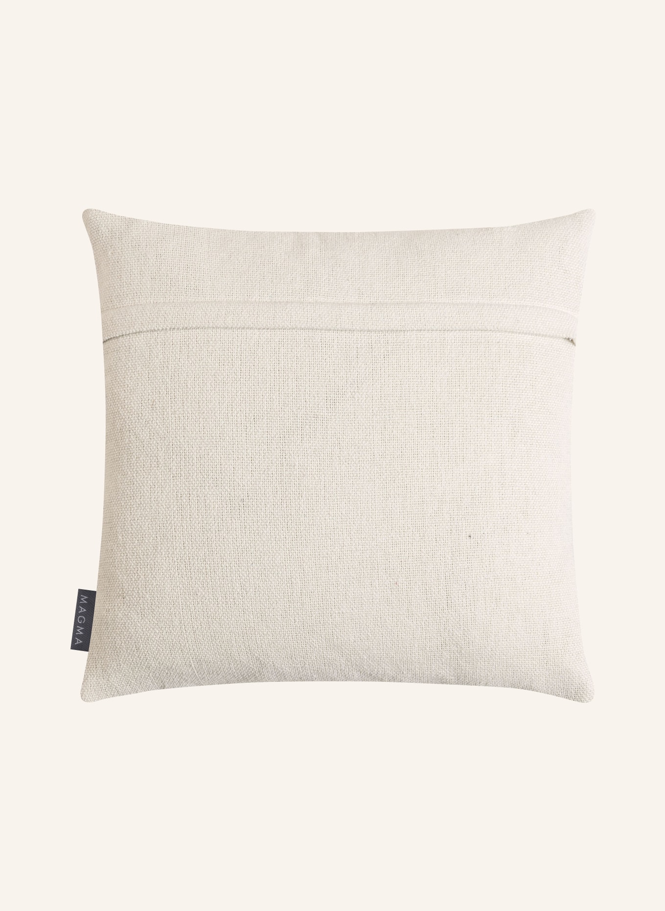 MAGMA SUNNY decorative pillowcase: CREAM / PURPLE / DARK YELLOW