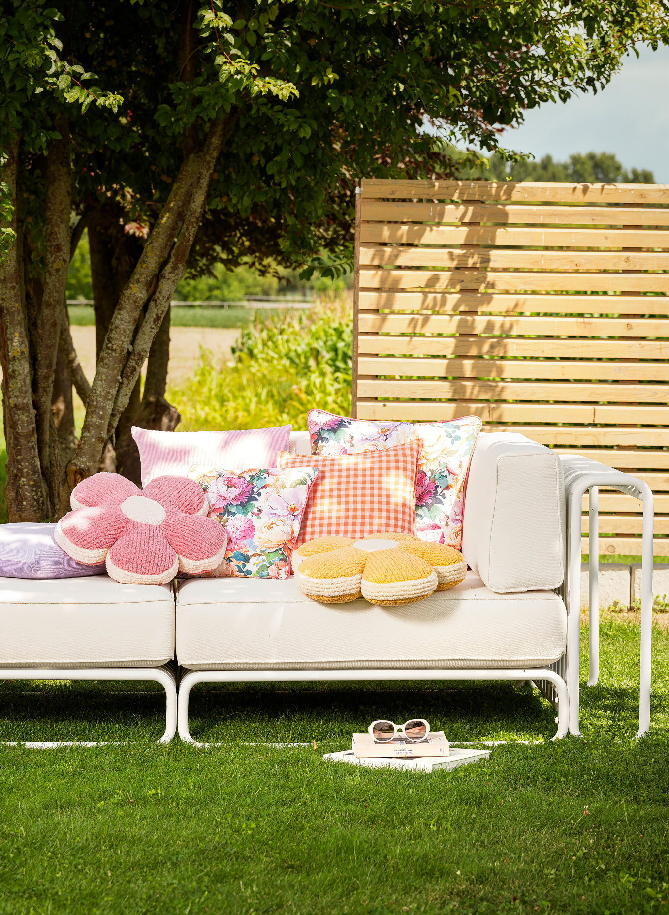 MAGMA BONNY decorative pillow: PINK / LIGHT PINK