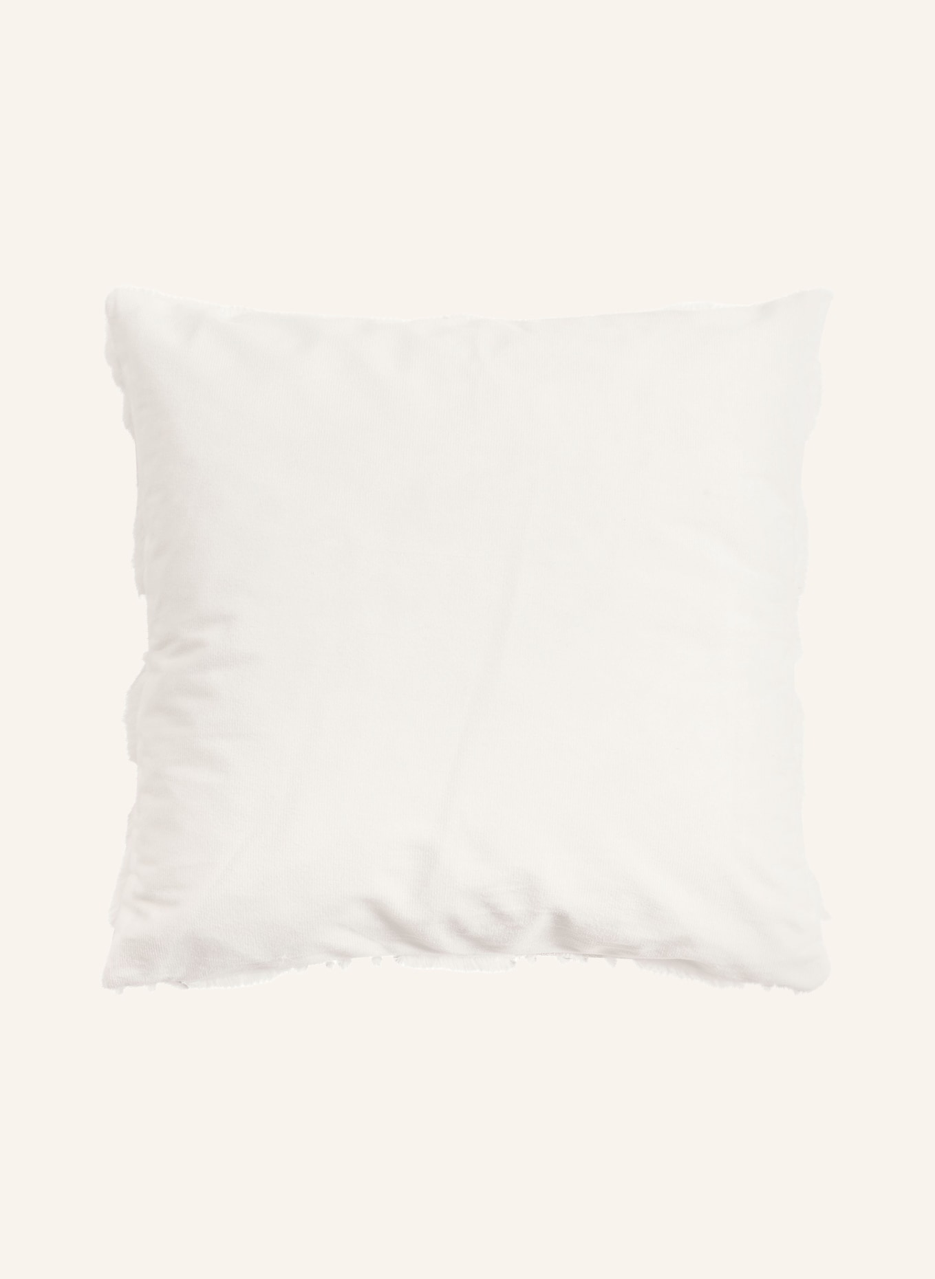 MAGMA Decorative pillowcase SCHNUFFI: WHITE / PINK