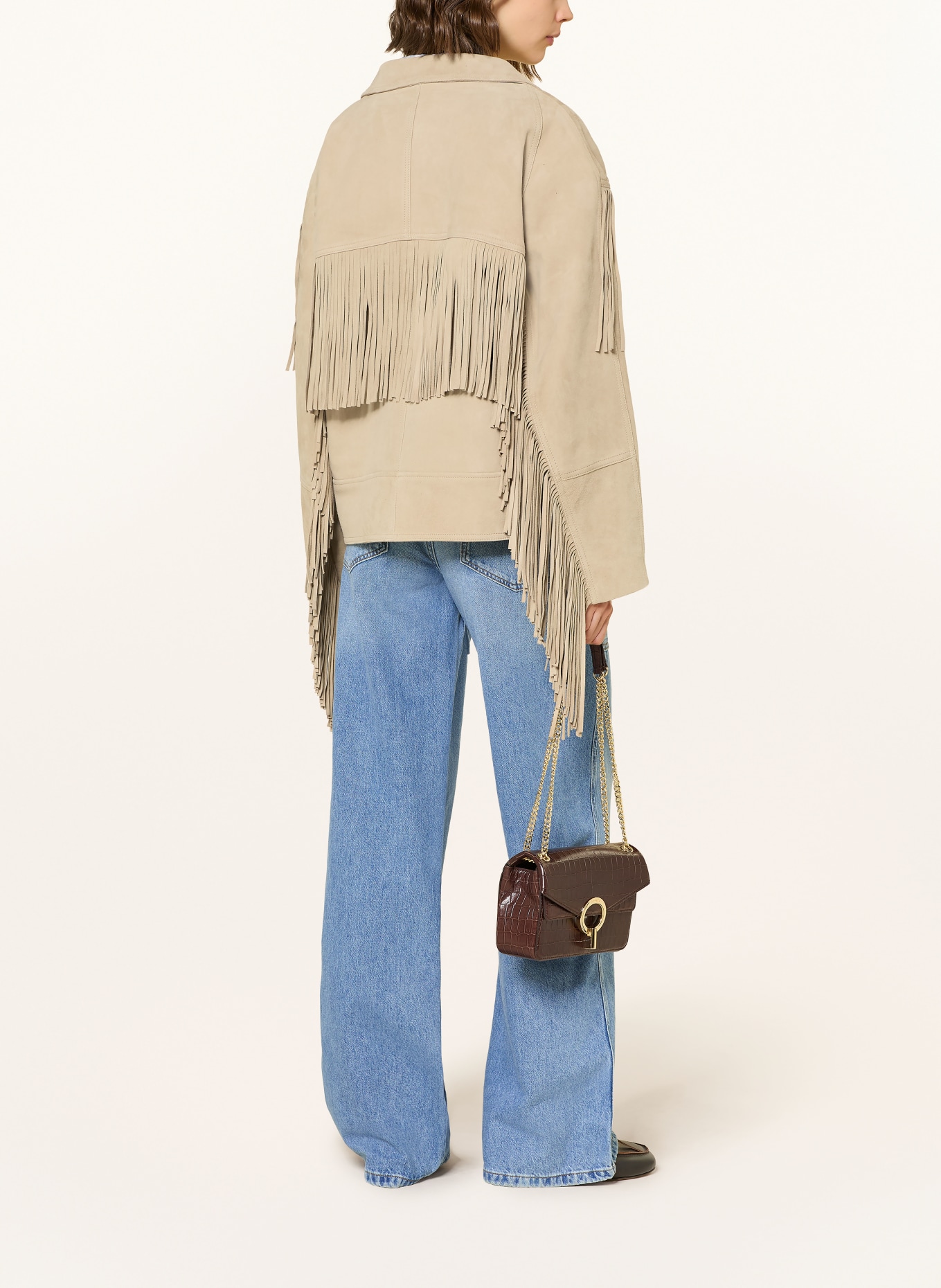 SANDRO Dżinsy z szerokimi nogawkami: 4785 BLUE JEAN