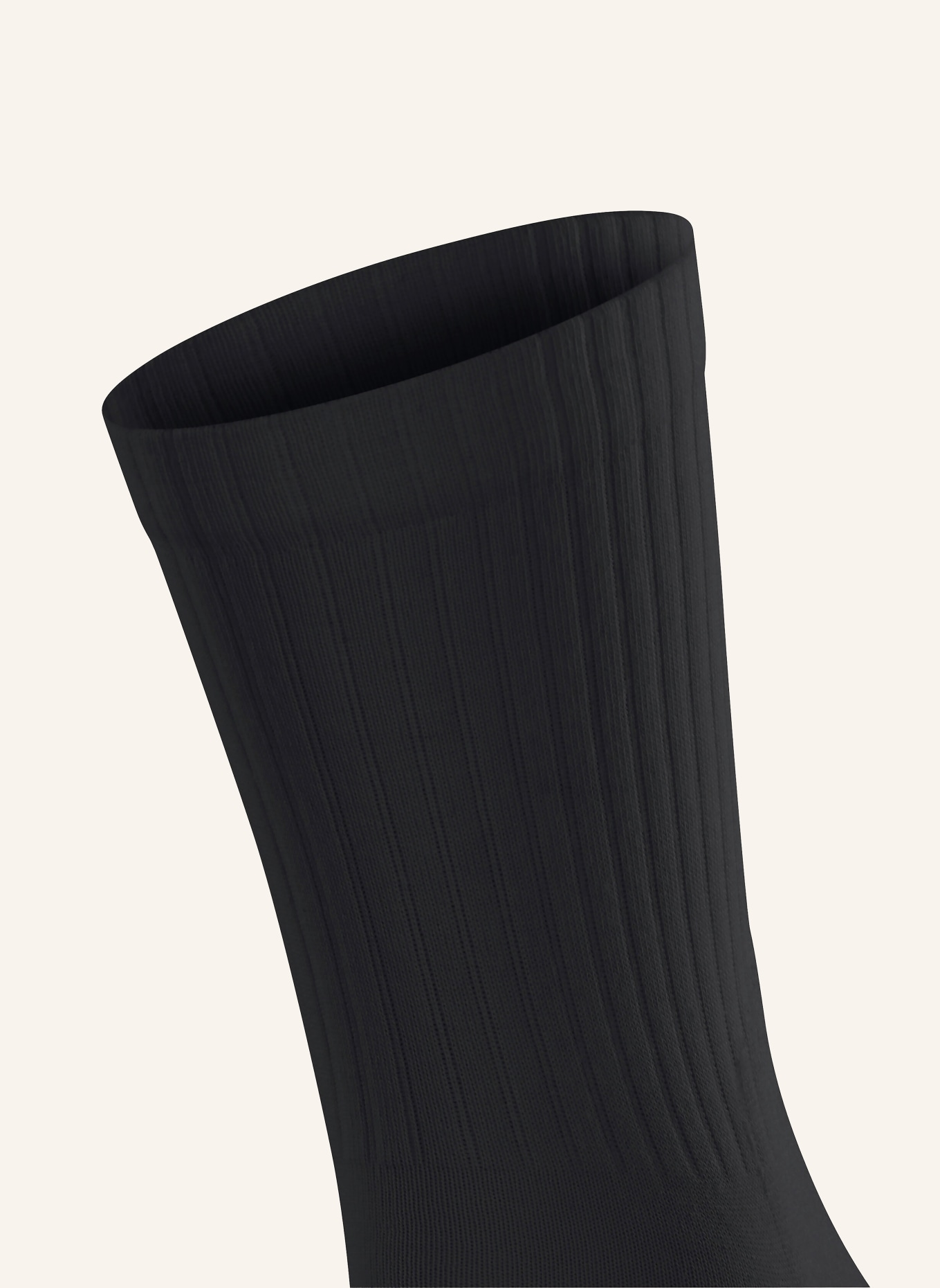 FALKE Ponožky RUN RIB CREW: 3000 BLACK