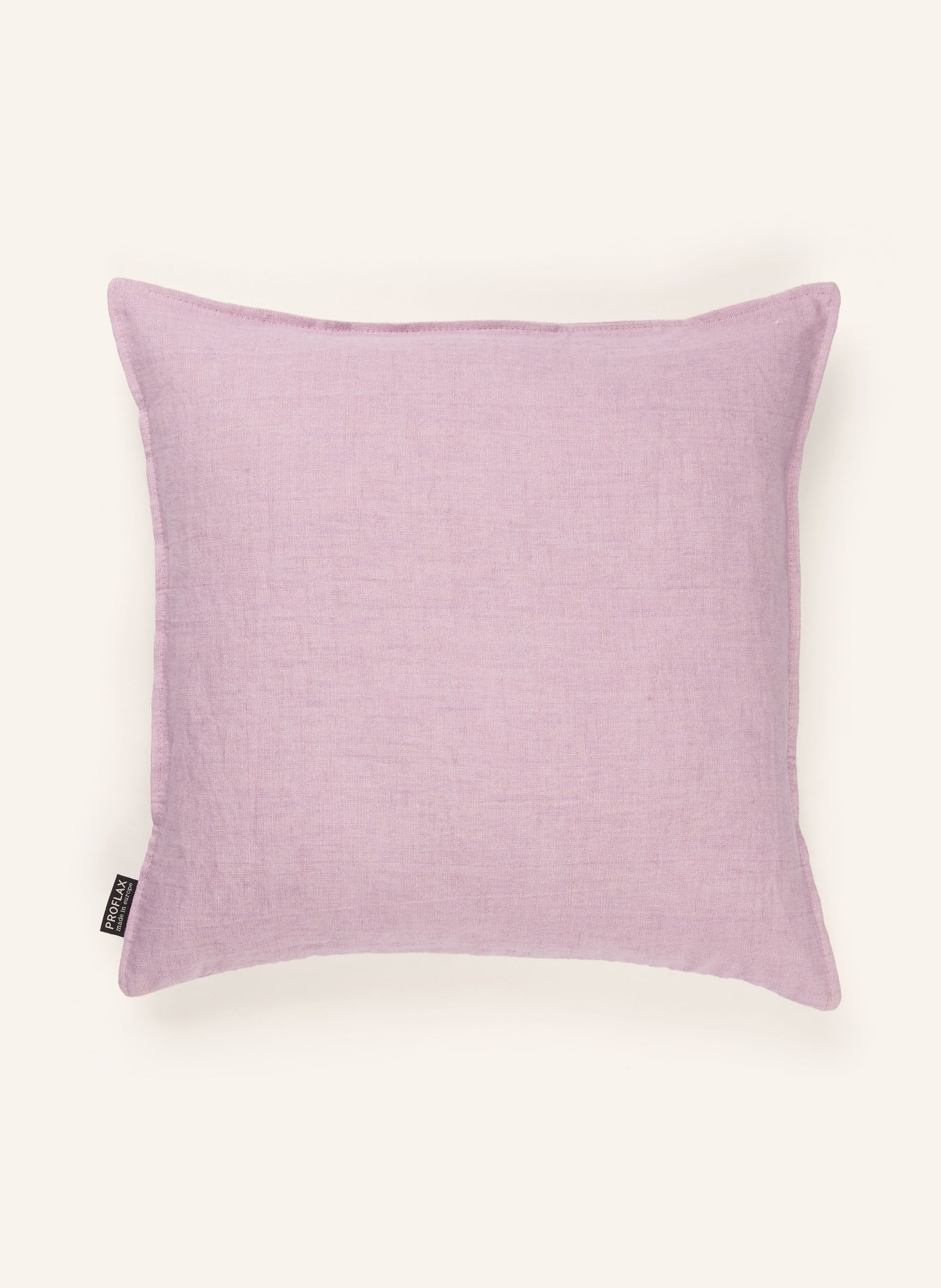 PROFLAX Dekokissenhülle aus Leinen: ROSA
