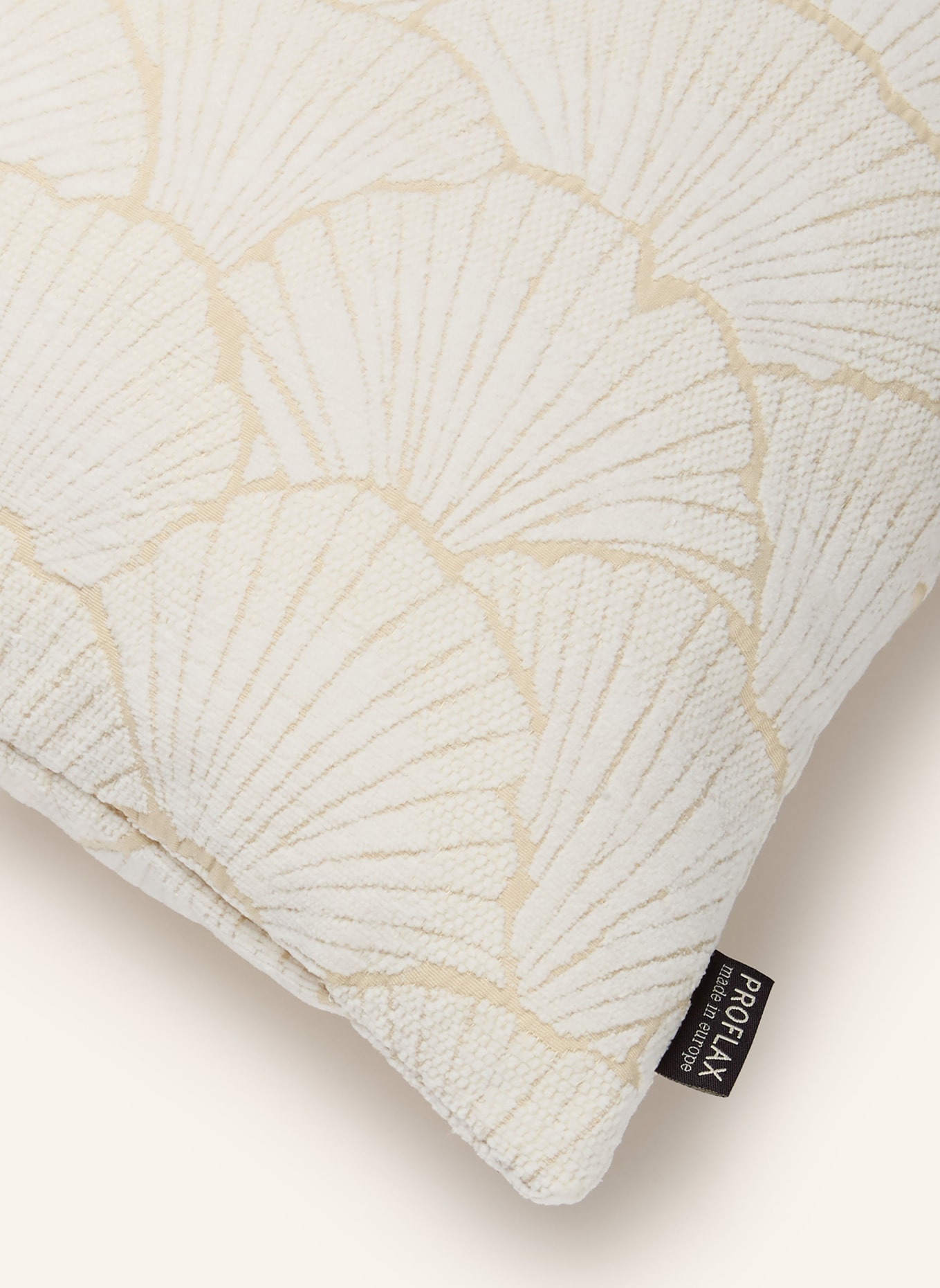 PROFLAX Dekokissenhülle ONDA: CREME