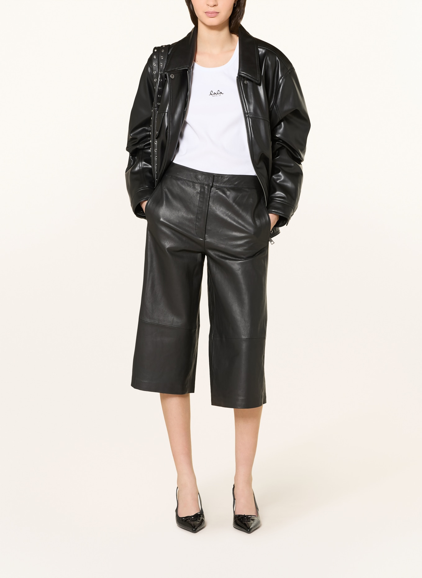 Lala Berlin Top TEO: BLANC