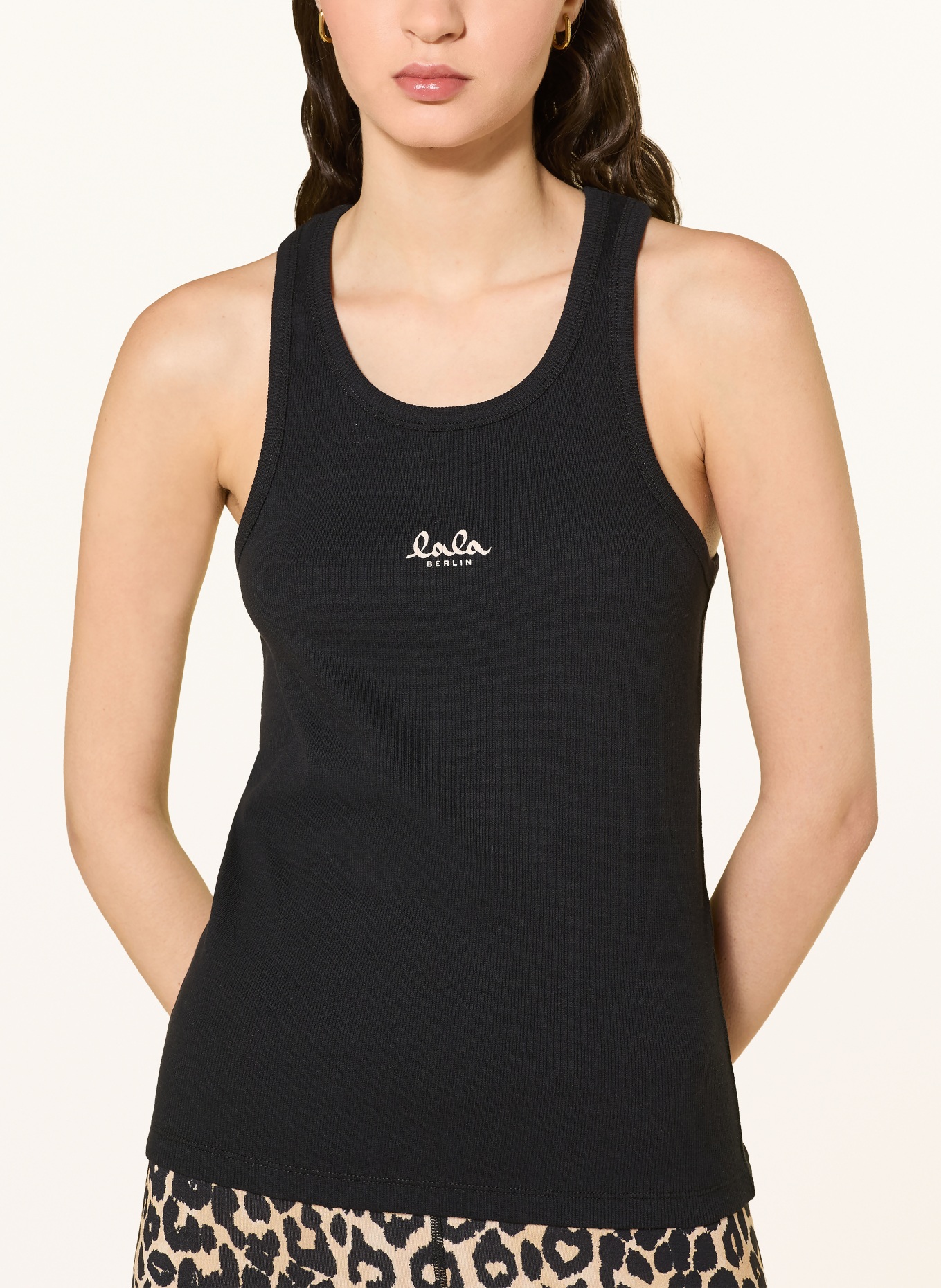 Lala Berlin Top TEO: NOIR