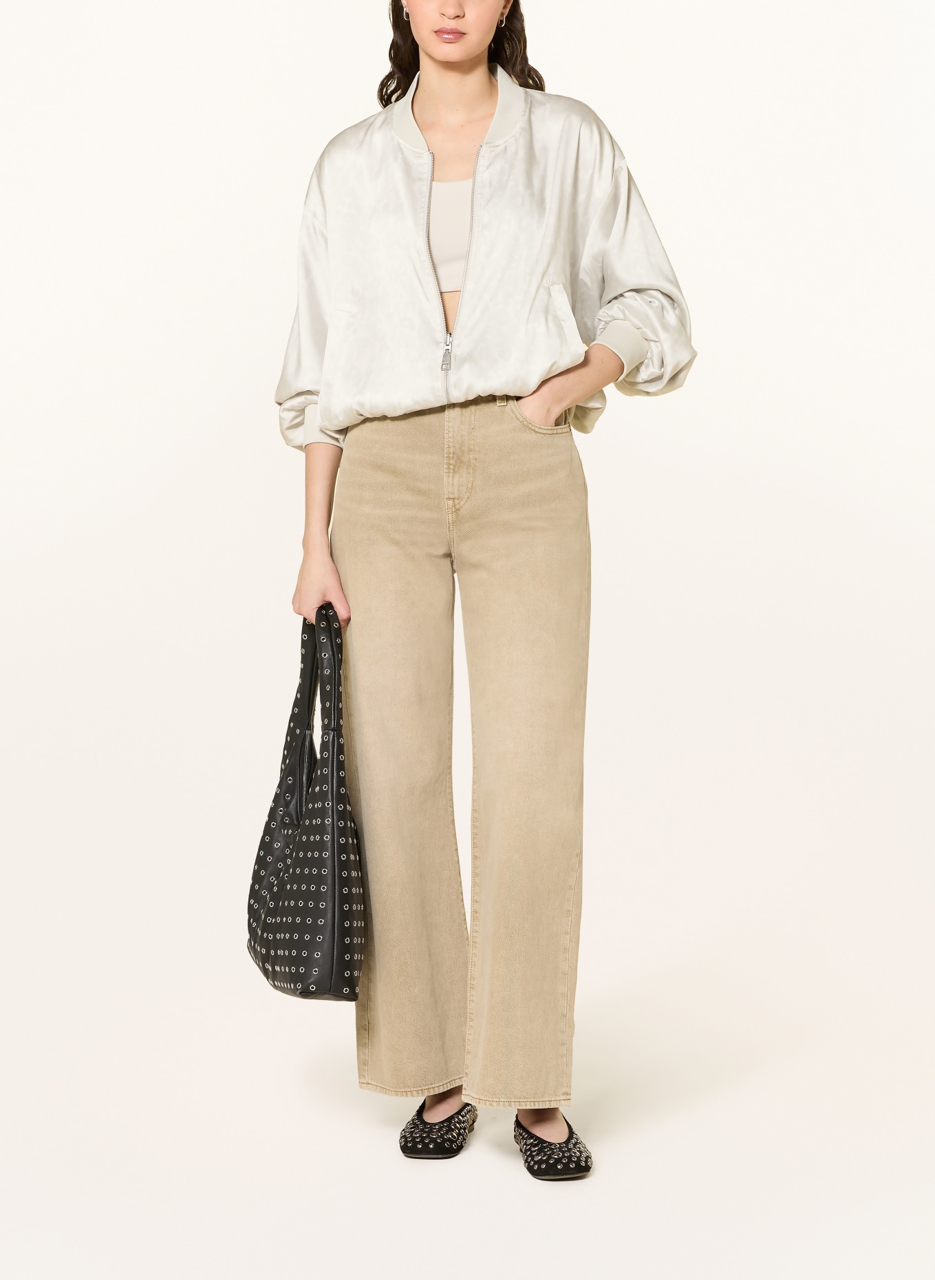 Lala Berlin Kurtka dwustronna JESSA: KREMOWY