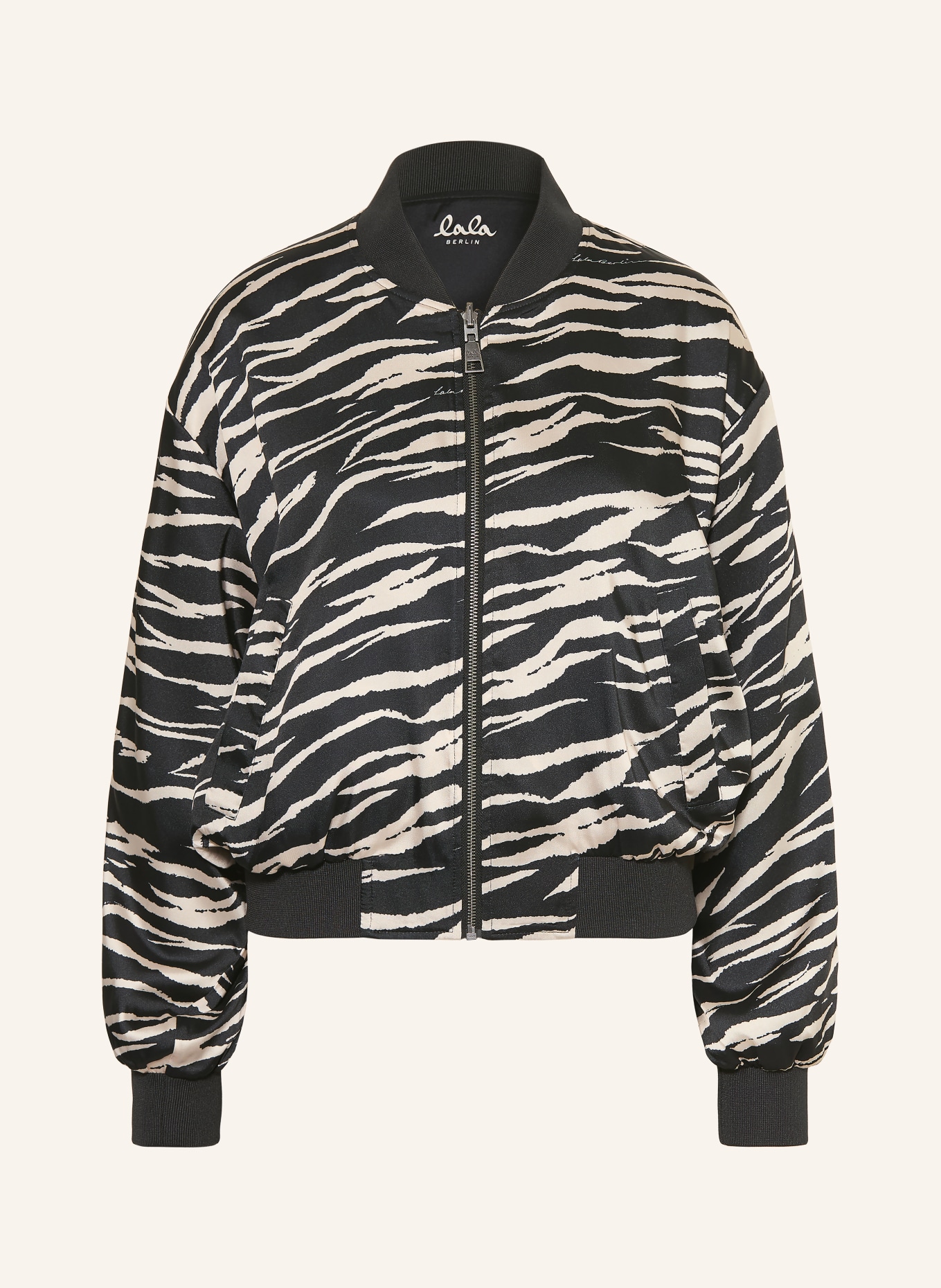 Lala Berlin Kurtka dwustronna JESSA: CZARNY / KREMOWY