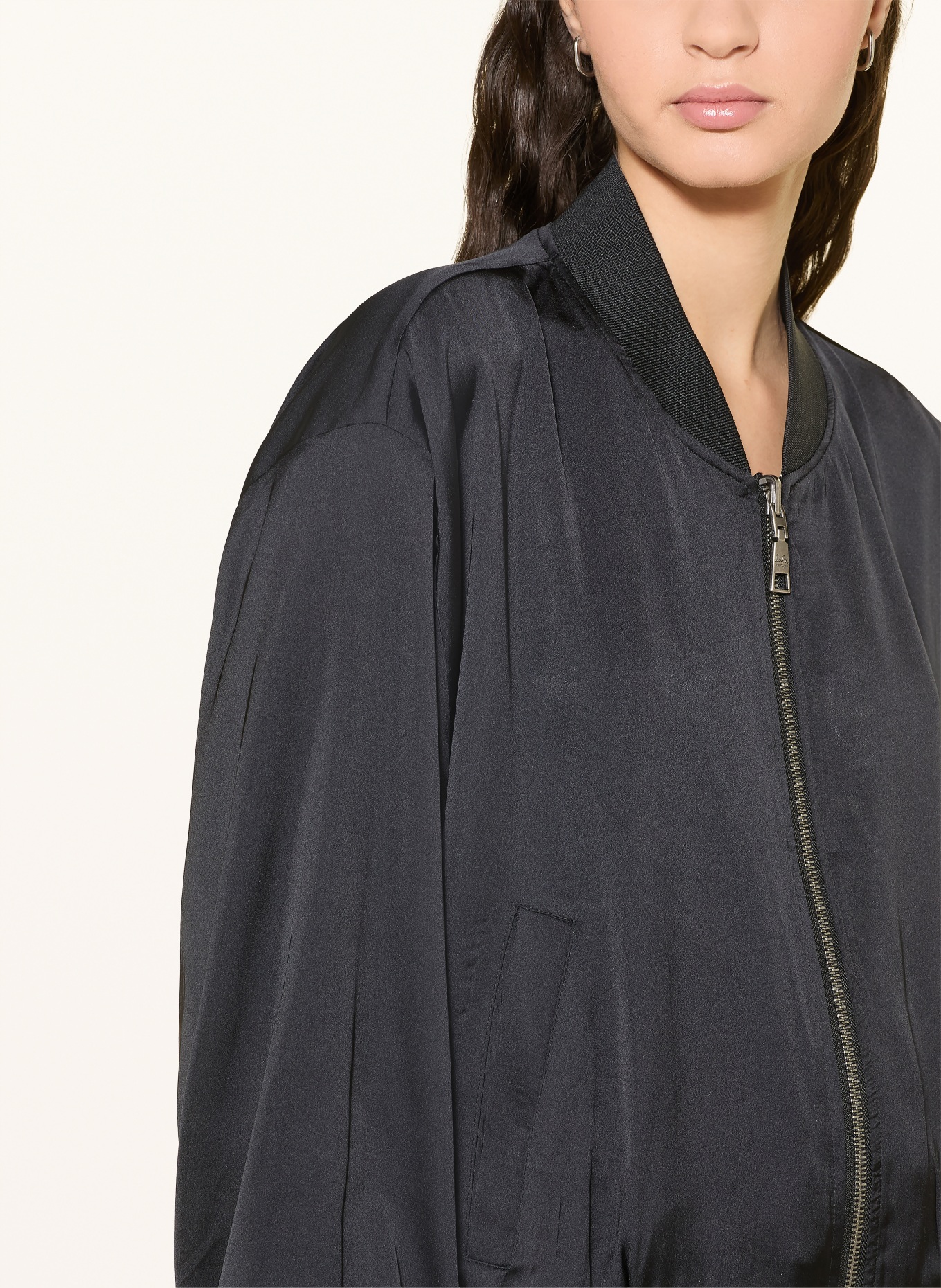 Lala Berlin Kurtka dwustronna JESSA: CZARNY / KREMOWY