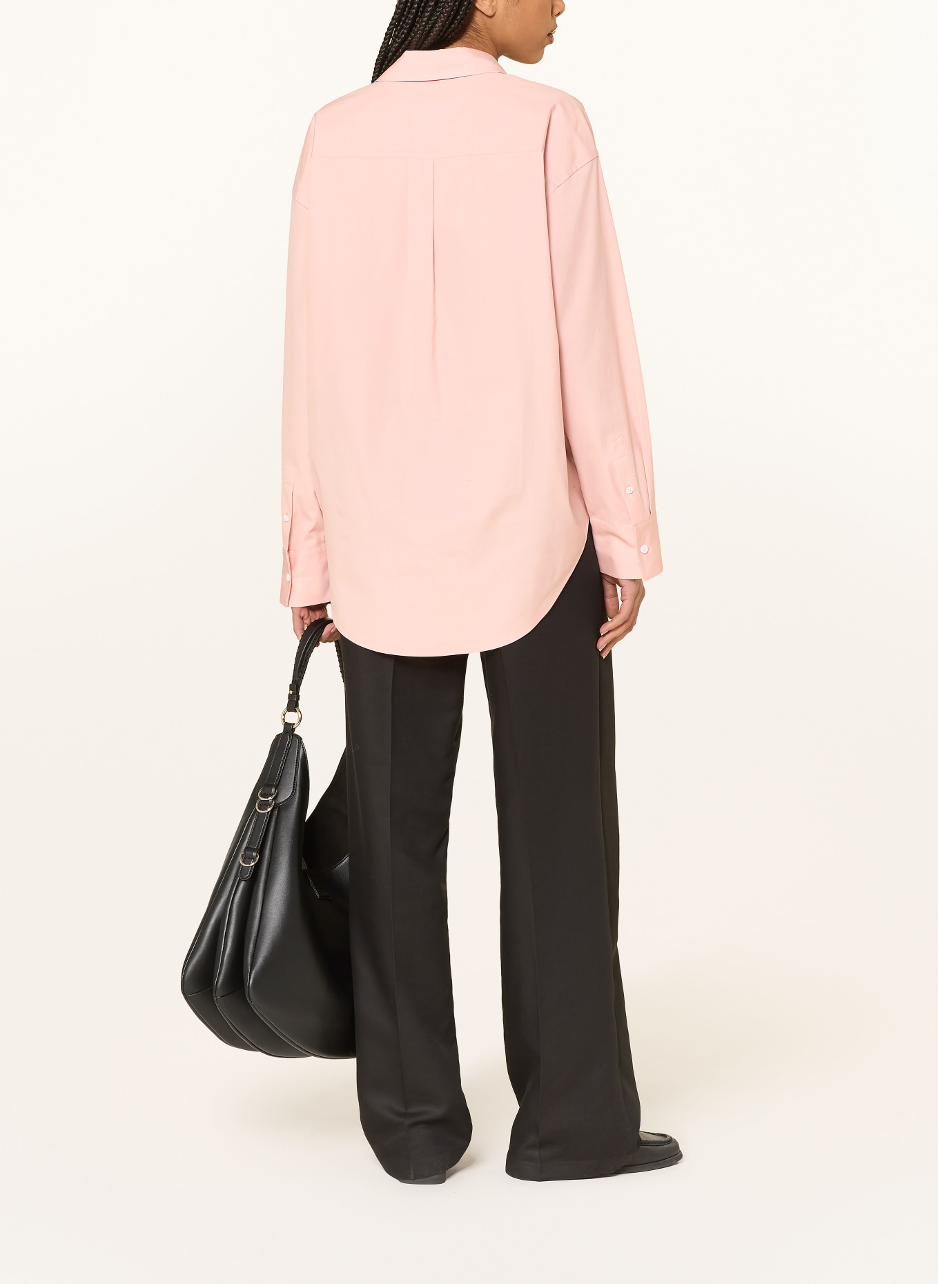COPENHAGEN STUDIOS Oversized-Hemdbluse: ROSÉ