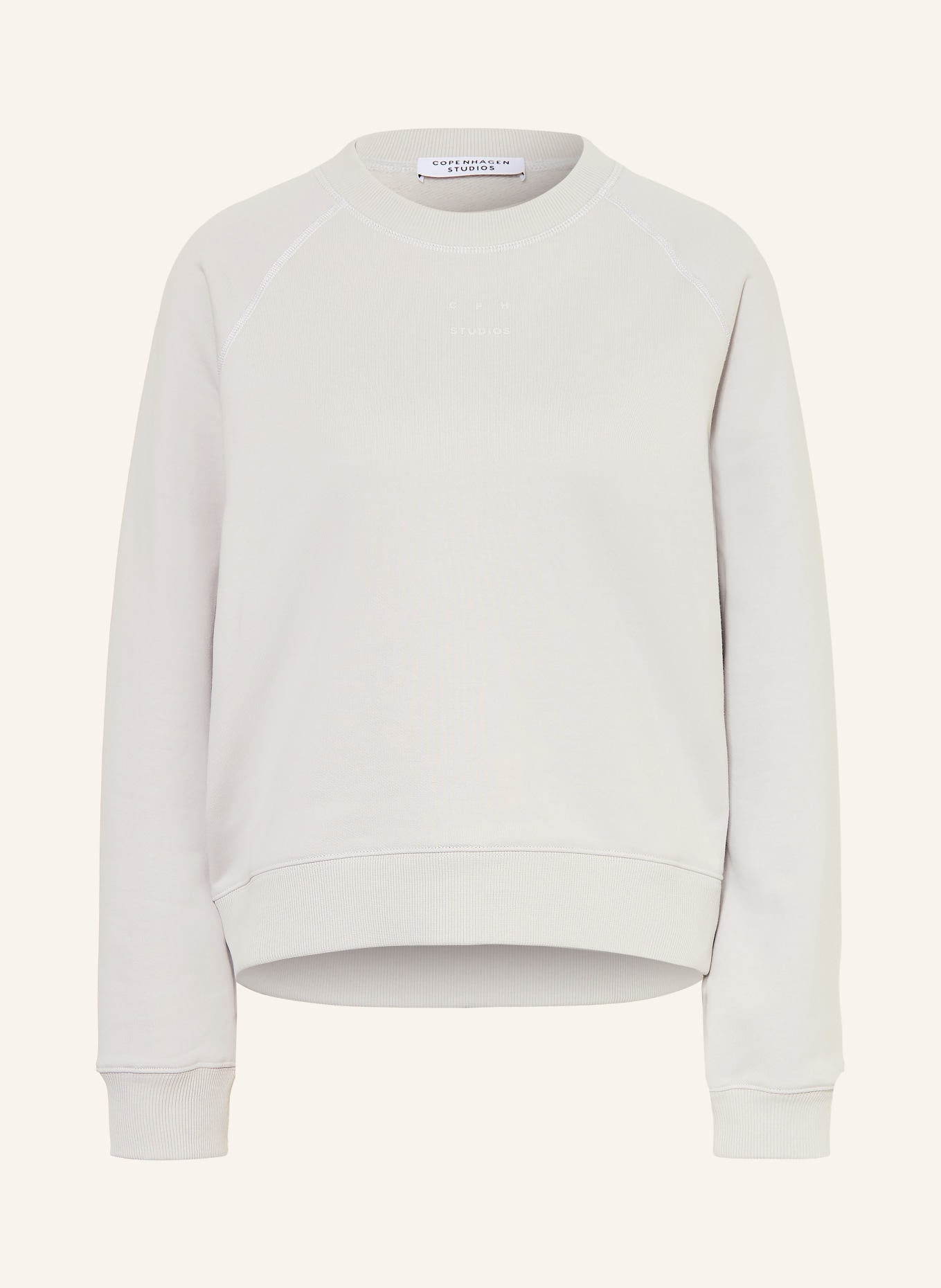 COPENHAGEN STUDIOS Sweatshirt: HELLGRAU