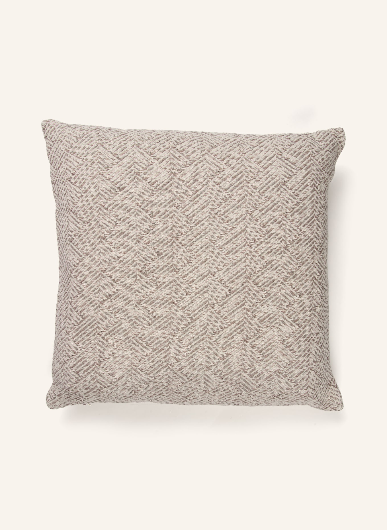 ESKIMO Decorative cushion MYKONOS: CREAM / TAUPE