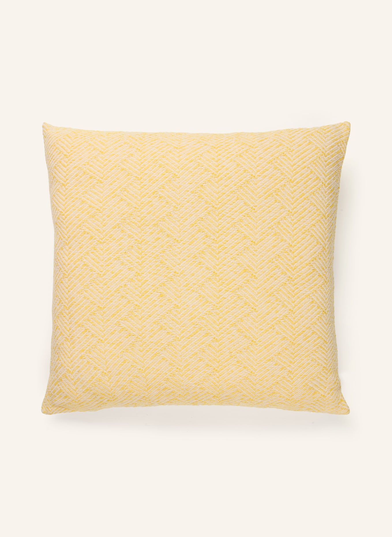 ESKIMO Decorative cushion MYKONOS: LIGHT YELLOW / YELLOW