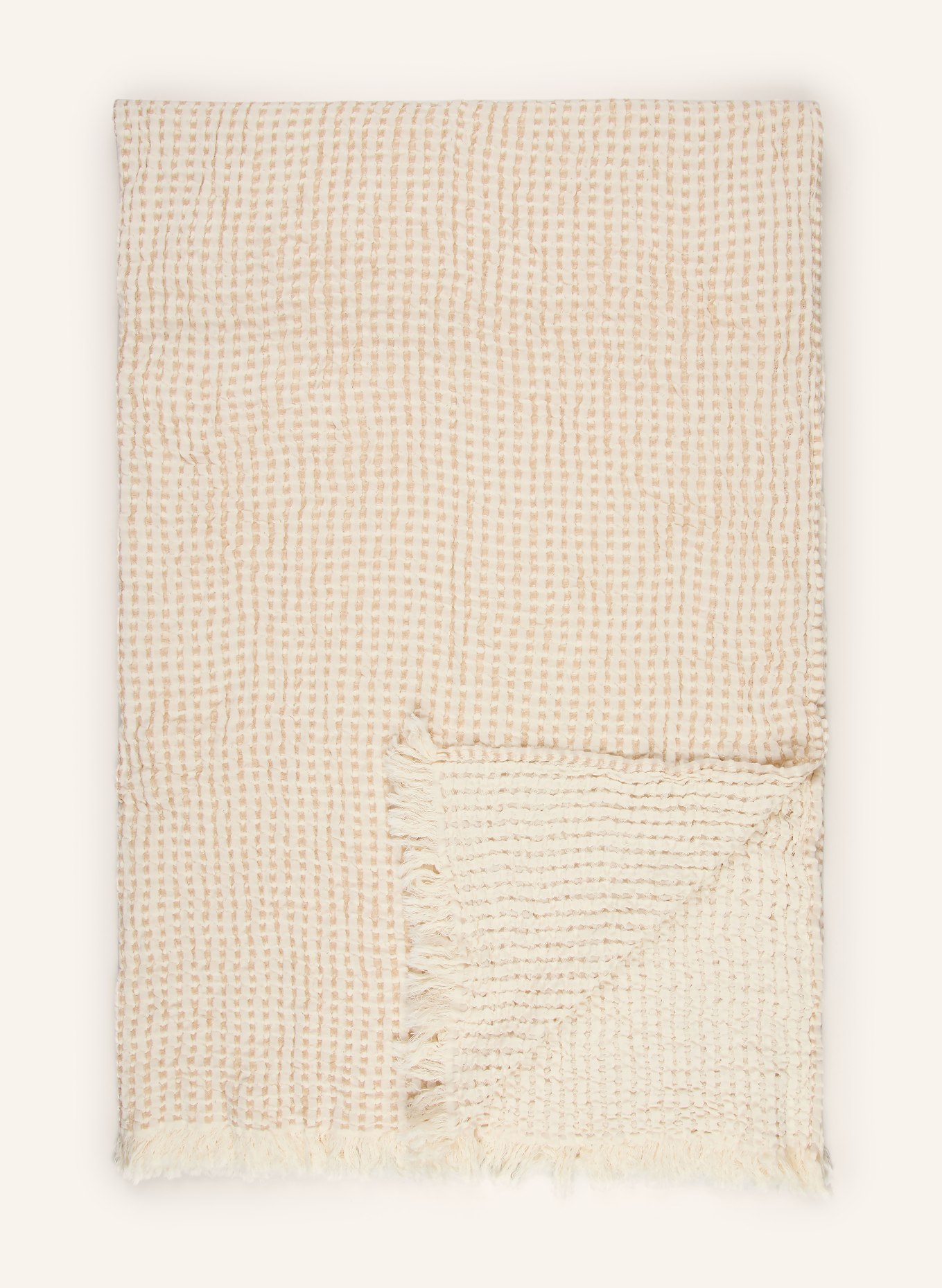 ESKIMO ANTIGUA plaid: CREAM / BEIGE