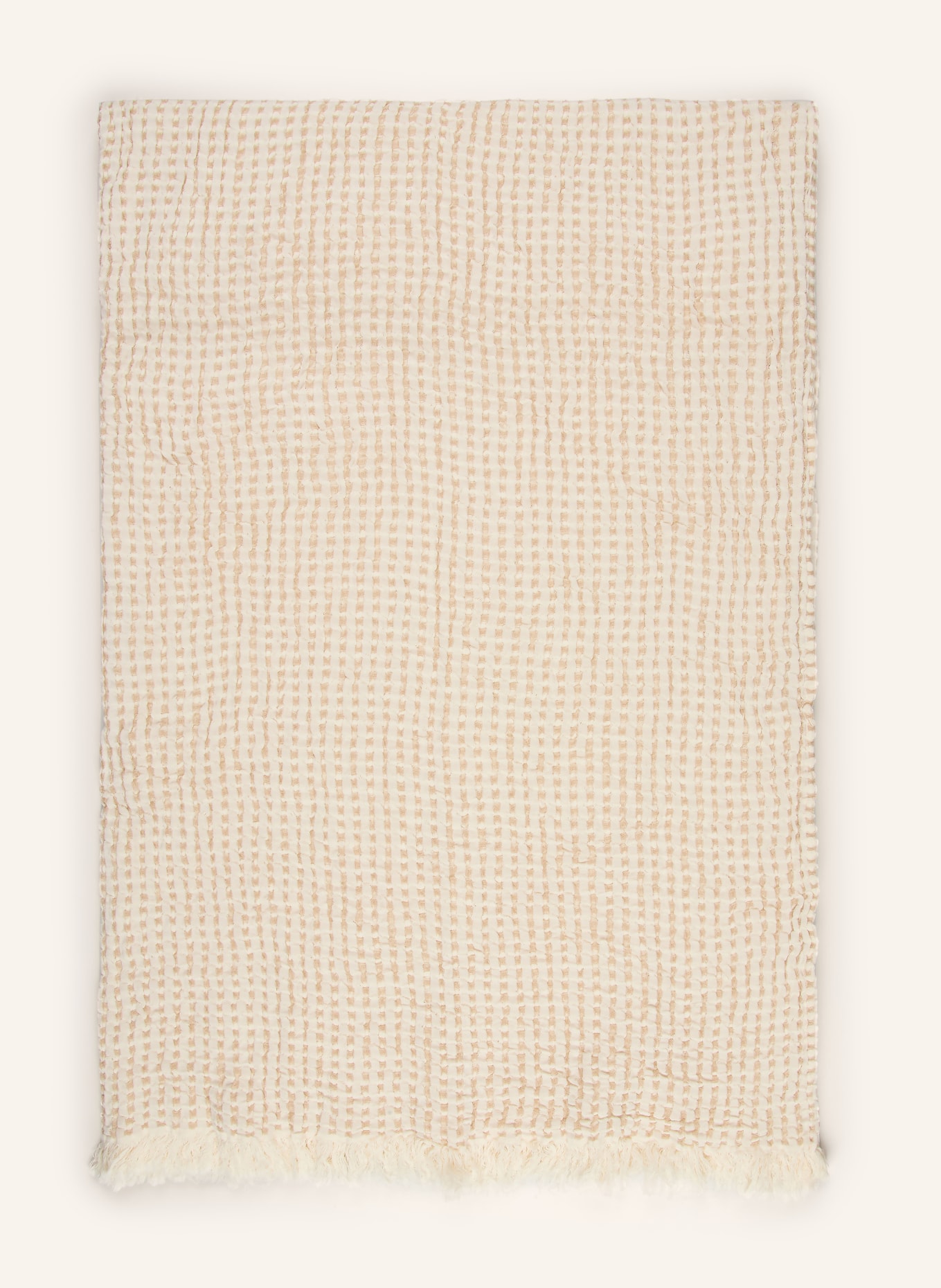 ESKIMO ANTIGUA plaid: CREAM / BEIGE