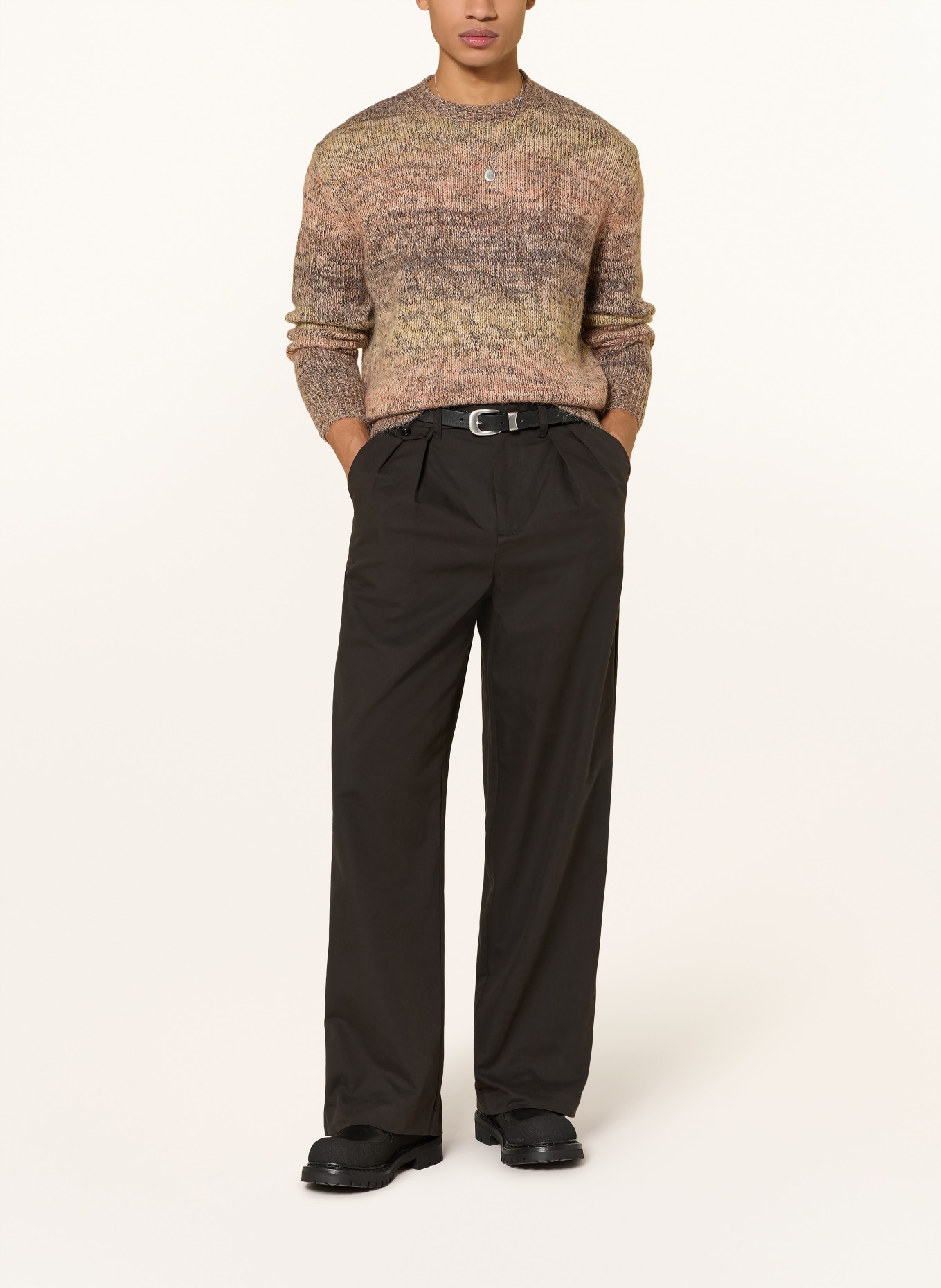 ALLSAINTS FINCH sweater: BEIGE