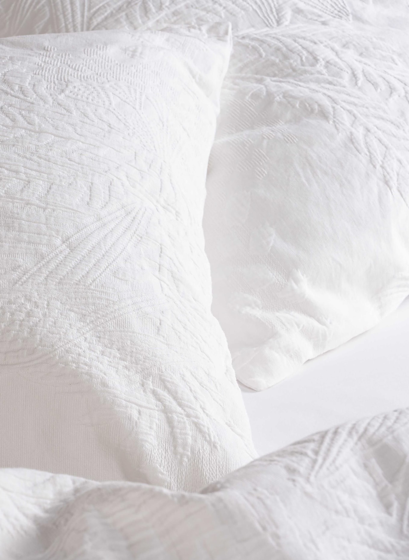 ESSENZA Bettwäsche PALMA zum Wenden: WEISS