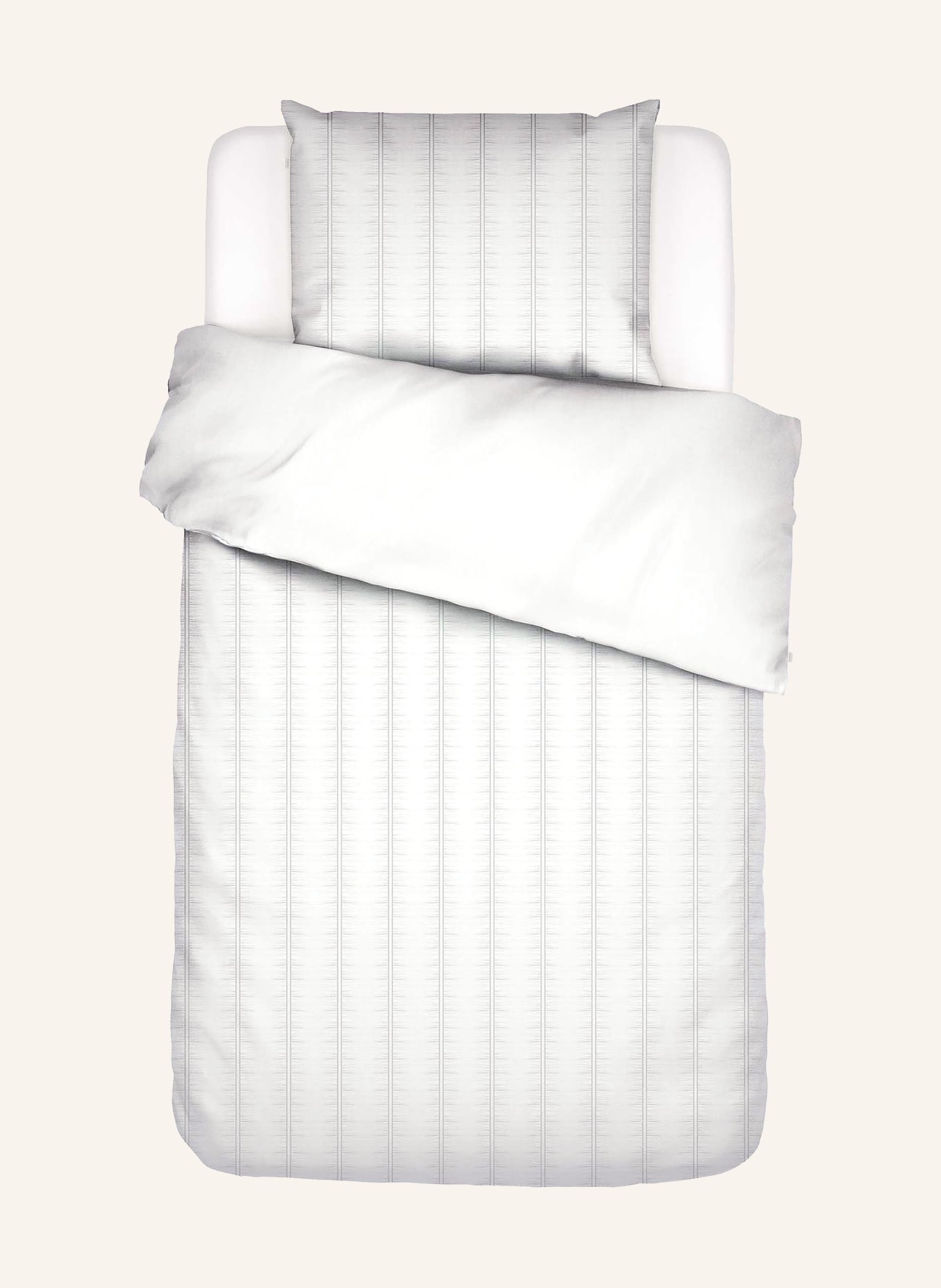 ESSENZA Bettwäsche ZINNIA zum Wenden: WEISS
