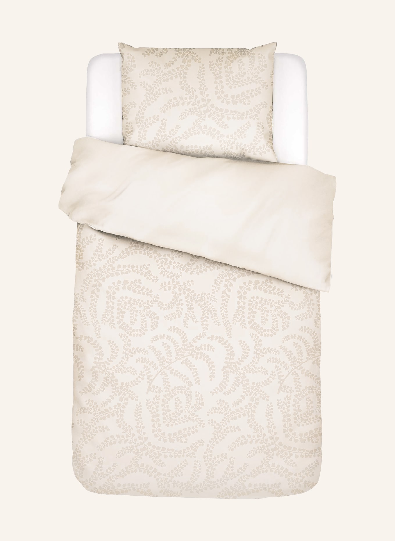 ESSENZA Bettwäsche ELERIA zum Wenden: CREME