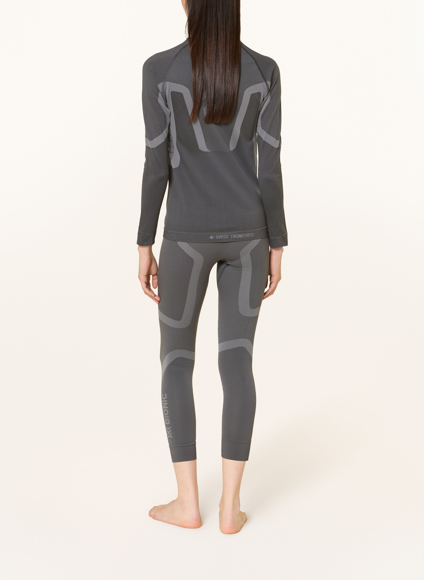 X-BIONIC Funkční tričko X-ENTIAL: TMAVĚ ŠEDÁ / SVĚTLE ŠEDÁ