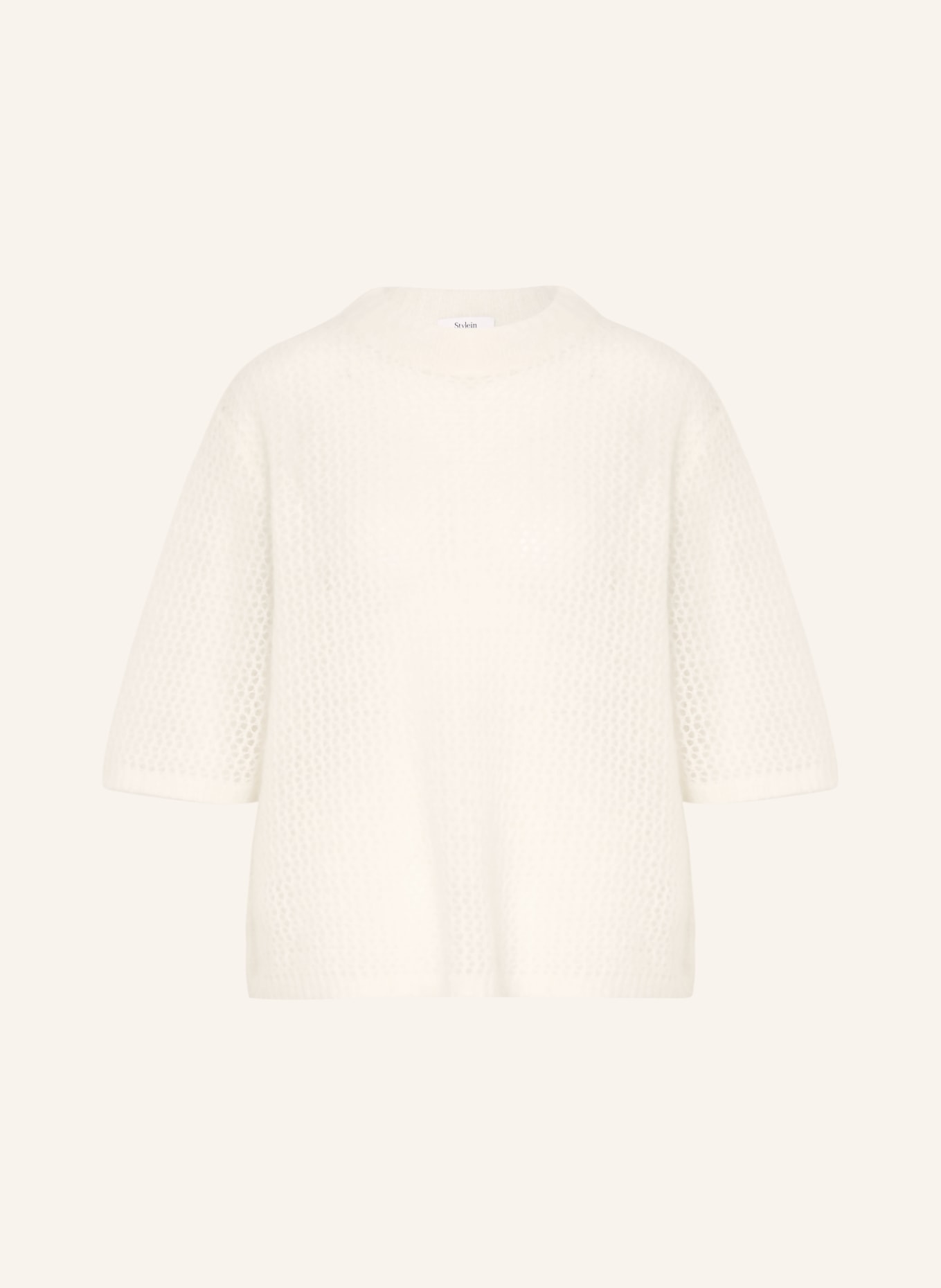 Stylein Mohairpullover NIA mit 3/4-Arm: CREME