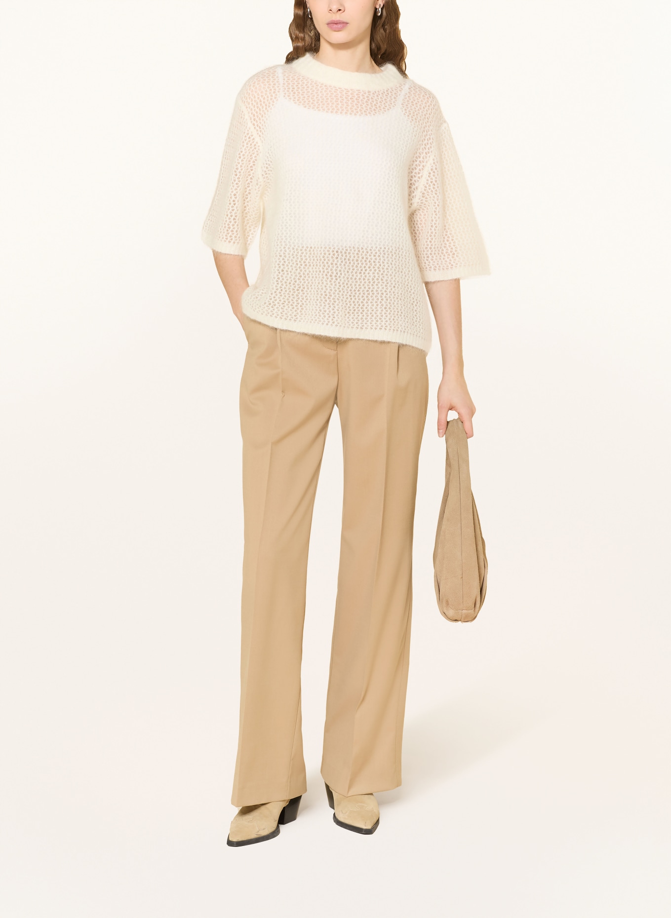 Stylein Mohairpullover NIA mit 3/4-Arm: CREME