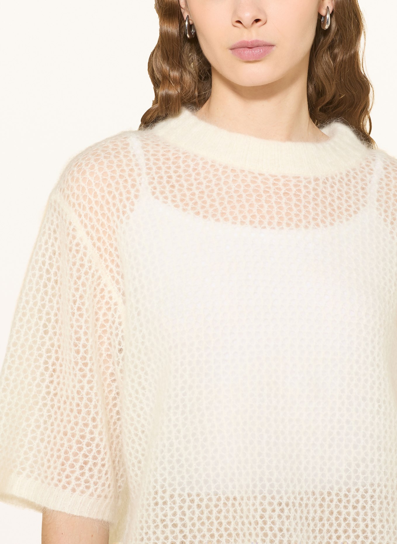 Stylein Mohairpullover NIA mit 3/4-Arm: CREME