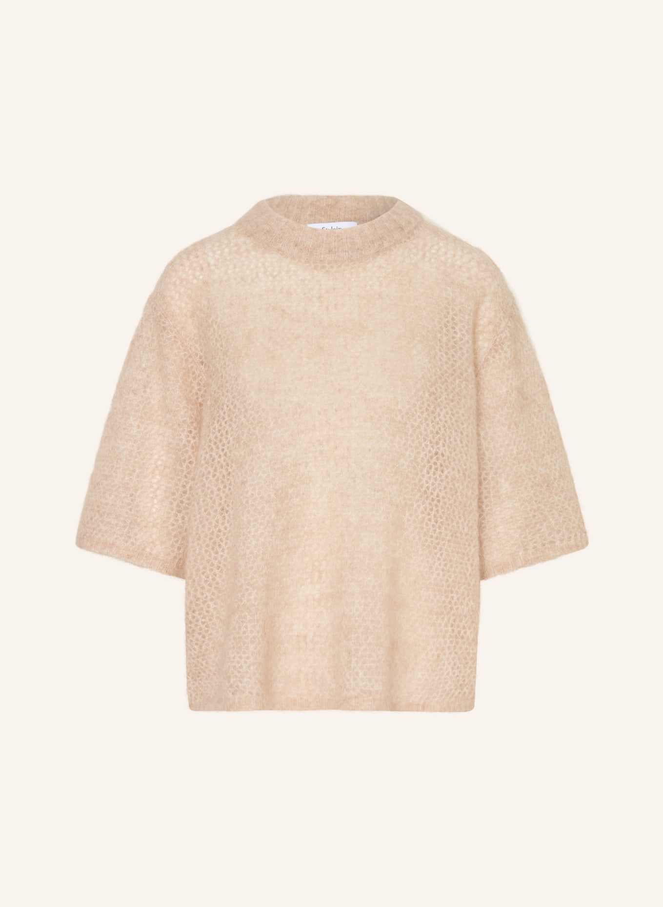 Stylein Mohairpullover NIA mit 3/4-Arm: BEIGE