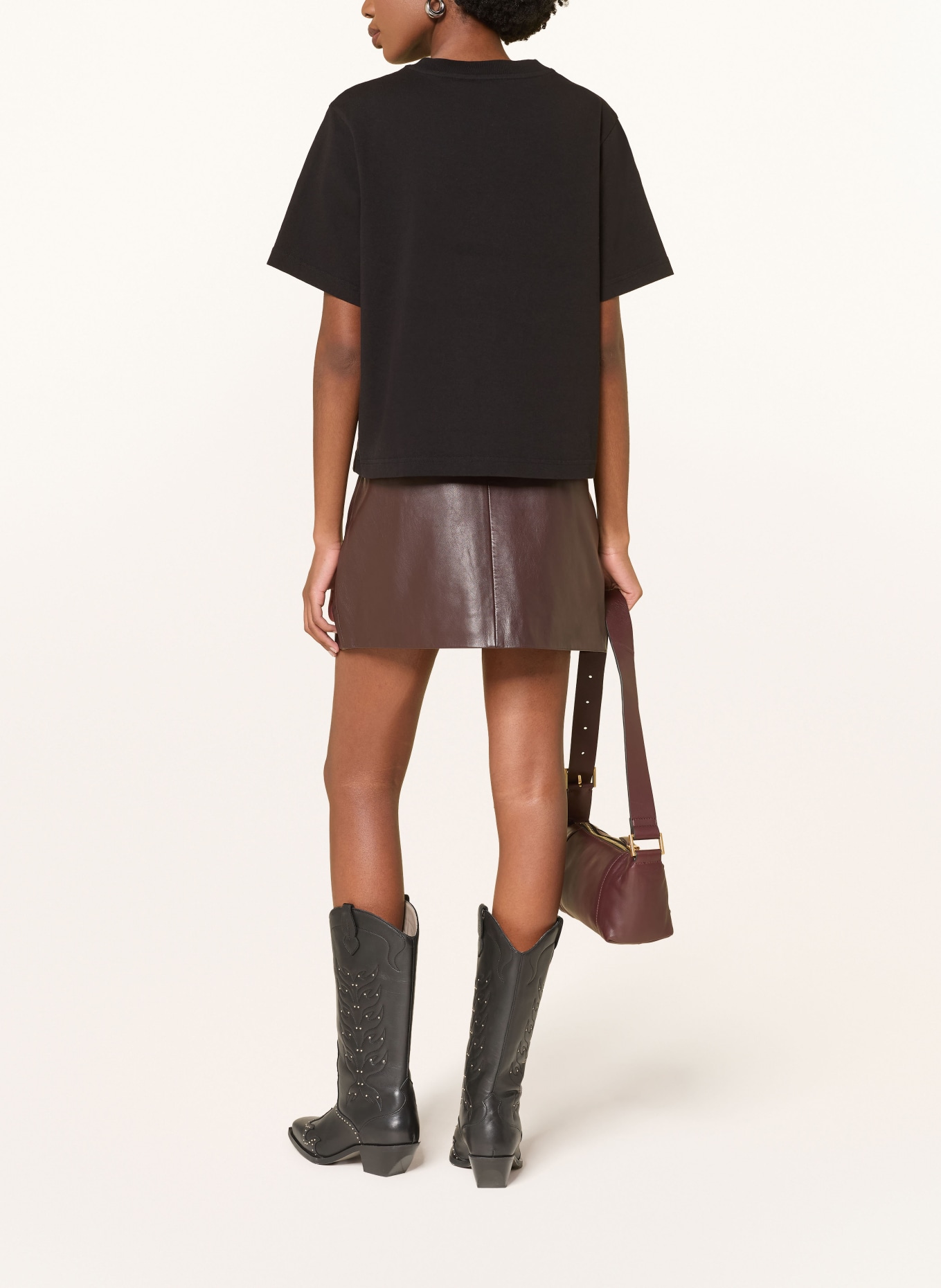 ALLSAINTS T-Shirt LISA: SCHWARZ