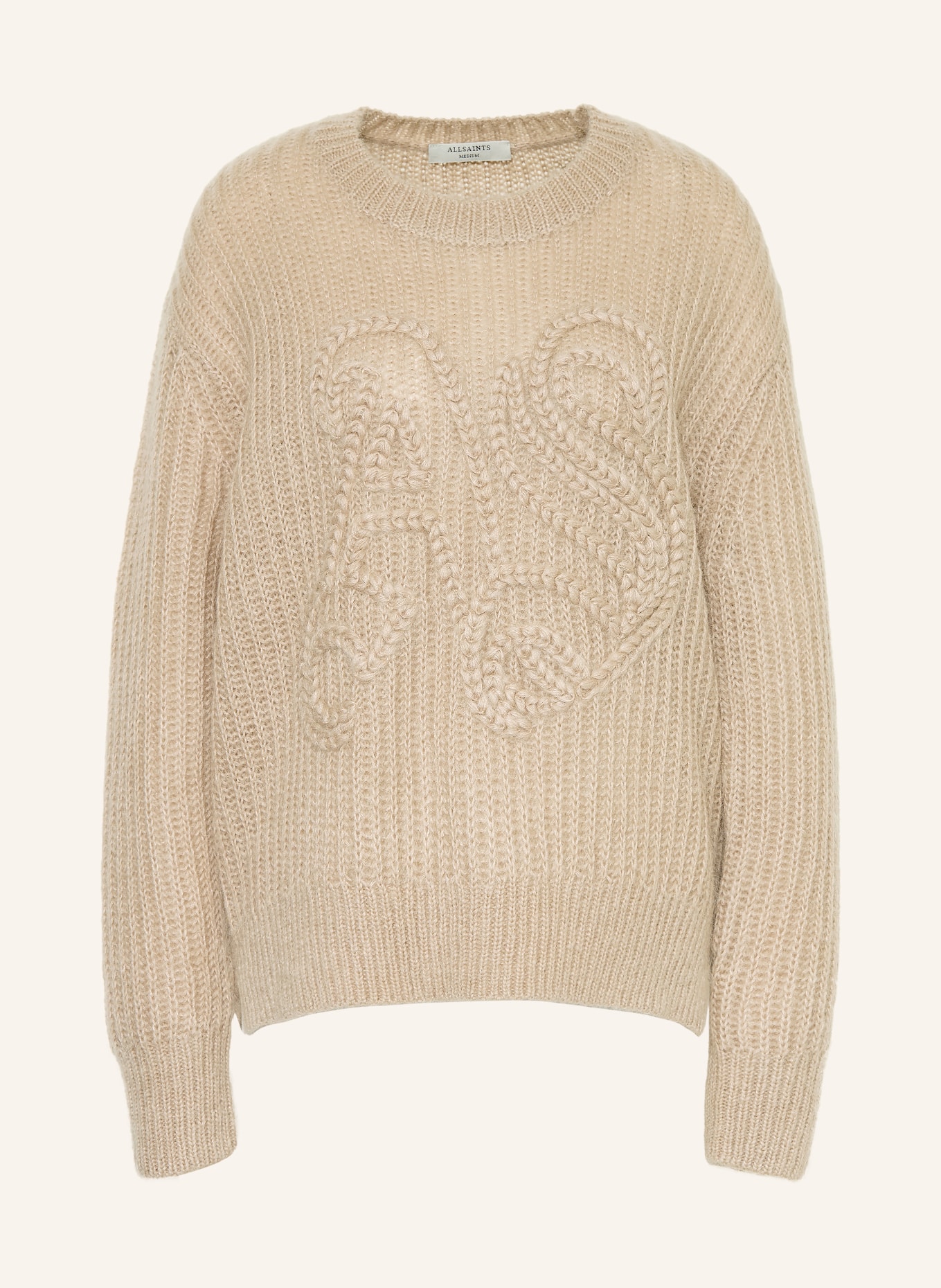 ALLSAINTS Pull CHAIN: MARRON CLAIR