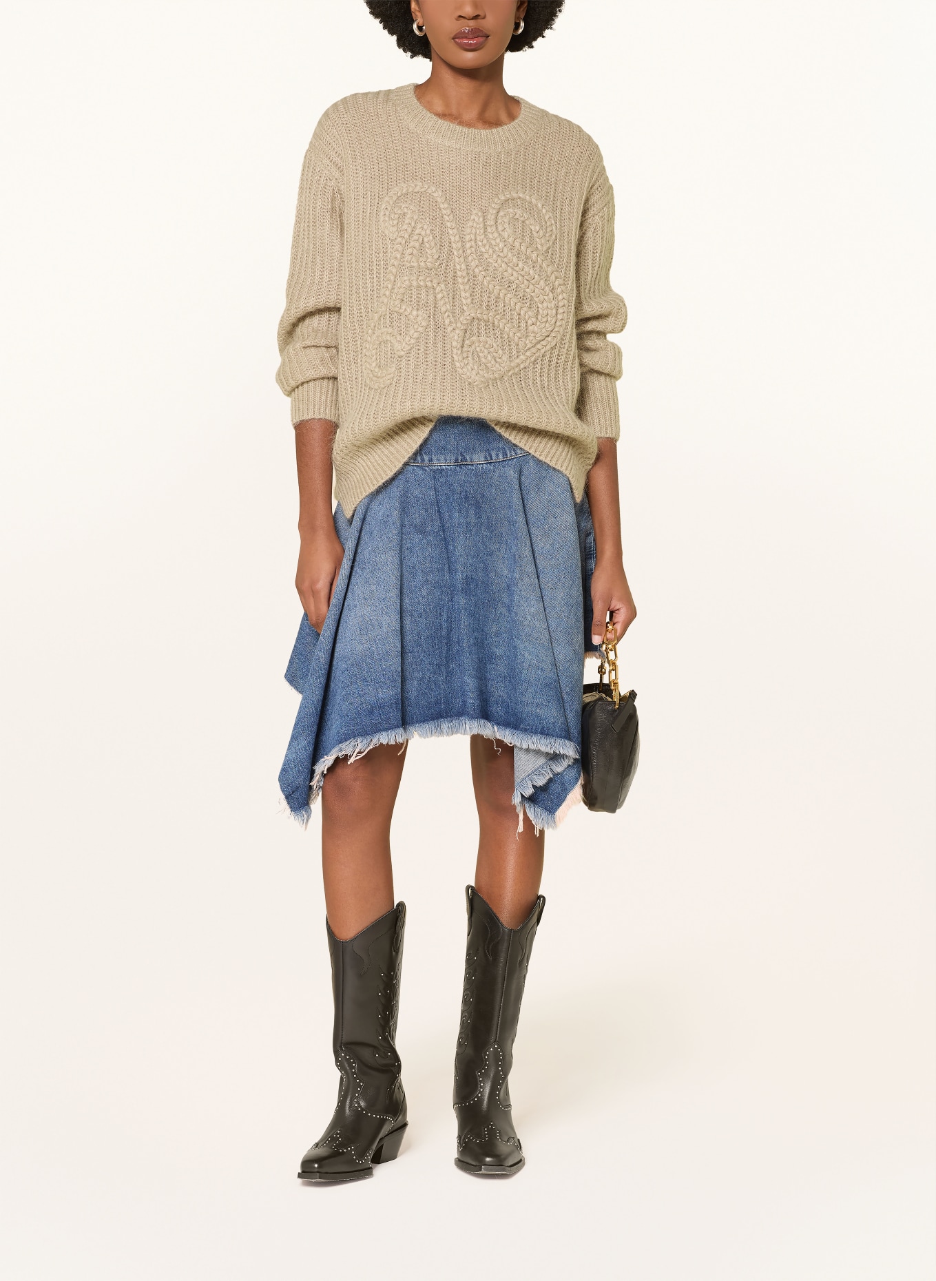 ALLSAINTS Pull CHAIN: MARRON CLAIR