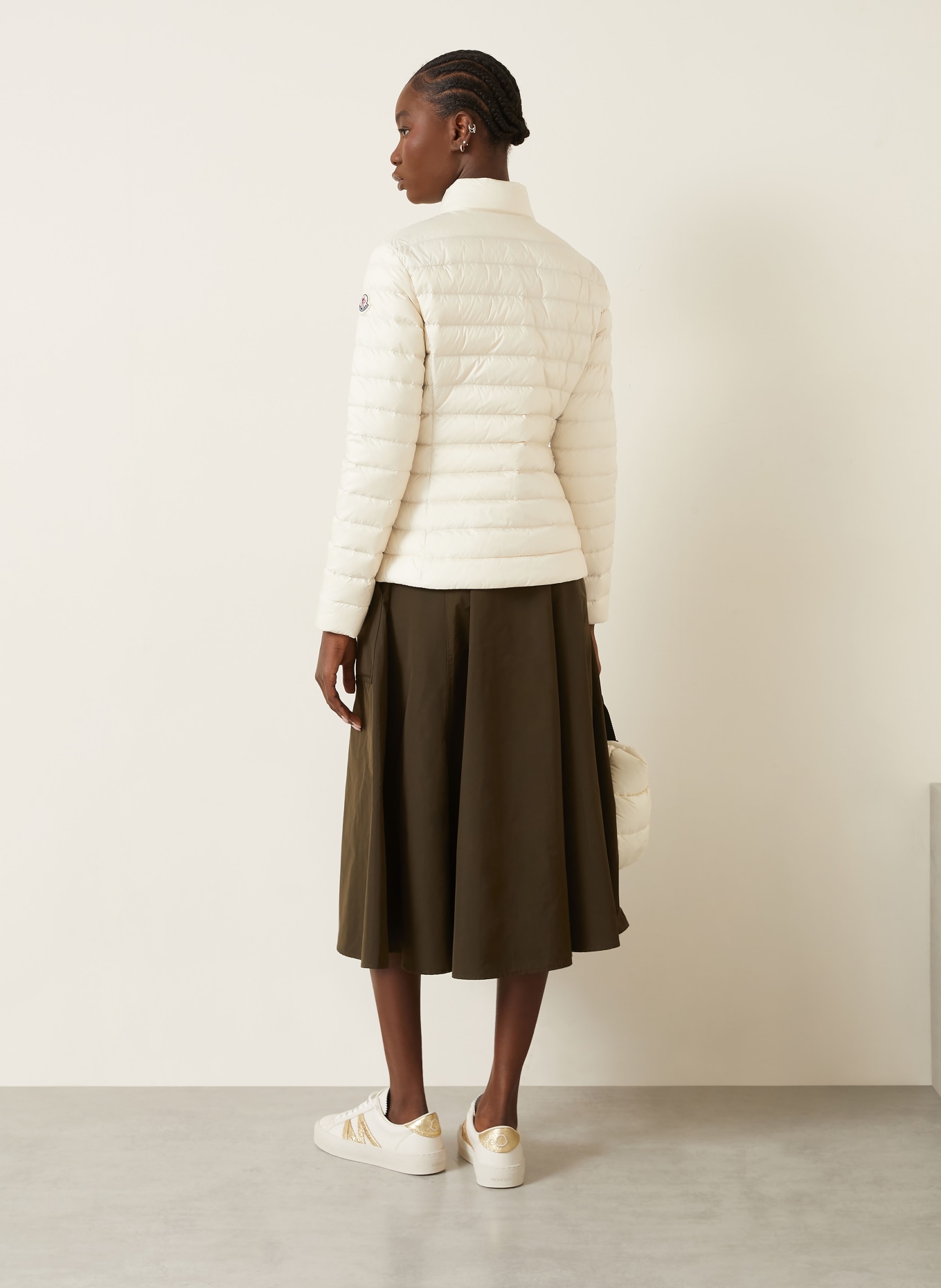 MONCLER Daunenjacke IGELLE: CREME