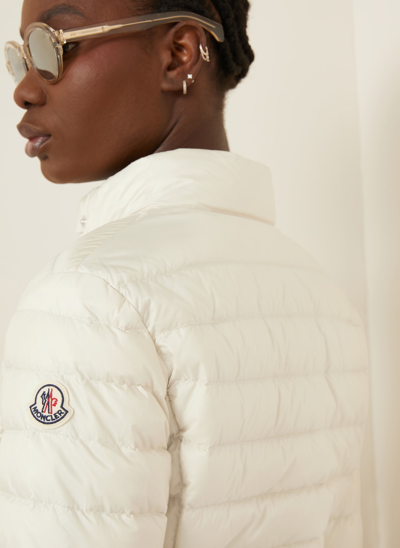 MONCLER Daunenjacke IGELLE: CREME