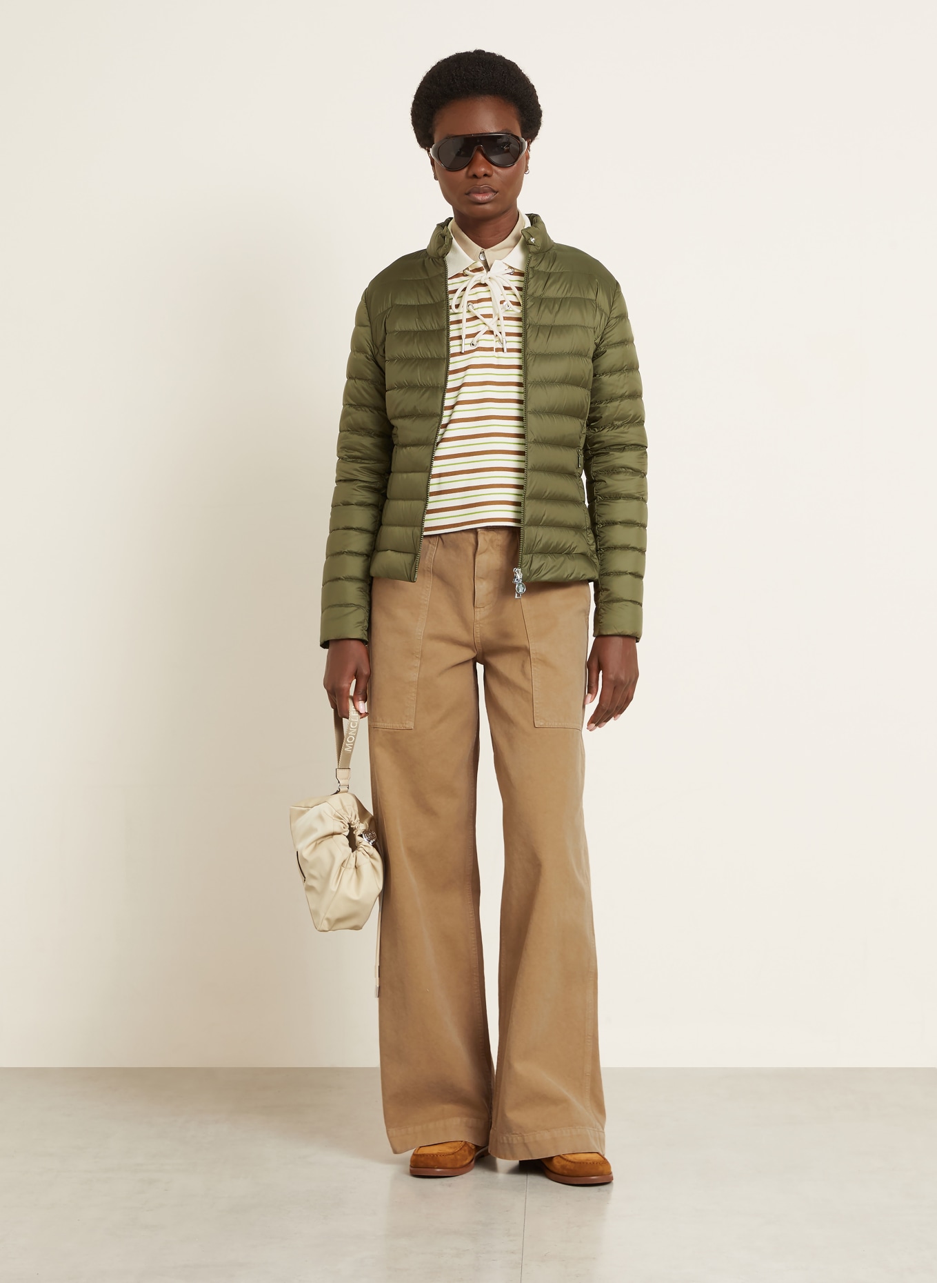 MONCLER Daunenjacke IGELLE: OLIV