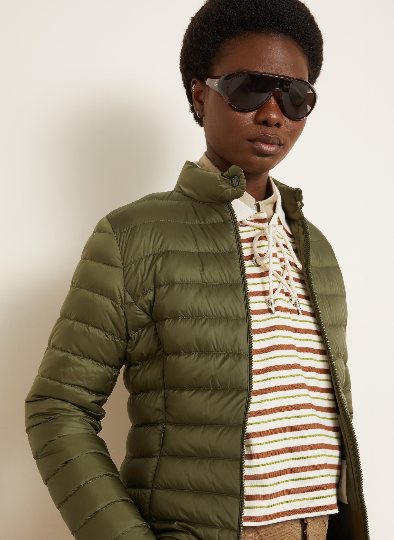 MONCLER Daunenjacke IGELLE: OLIV