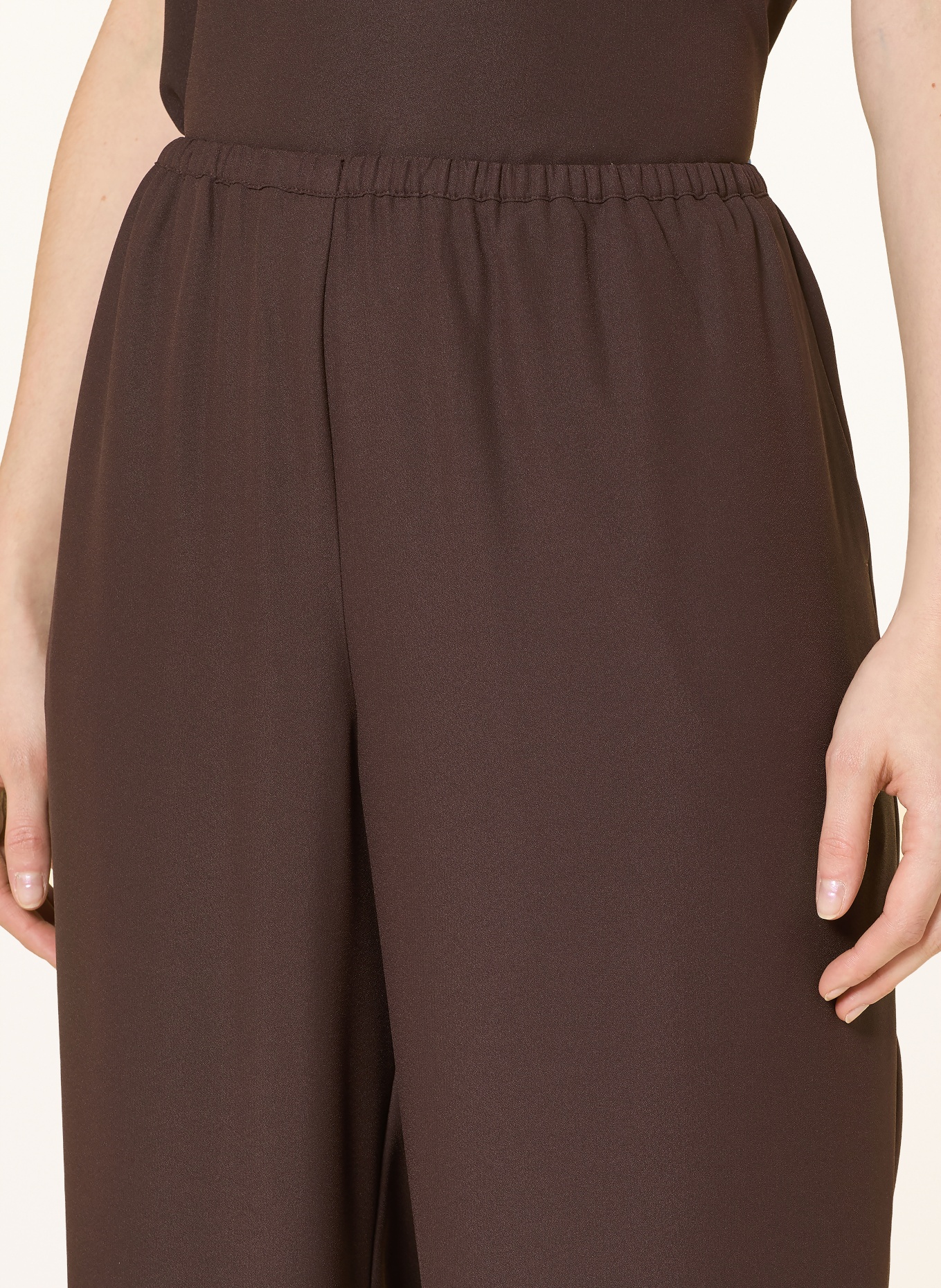 Stylein Hose MONTERONI mit Spitze: DUNKELBRAUN