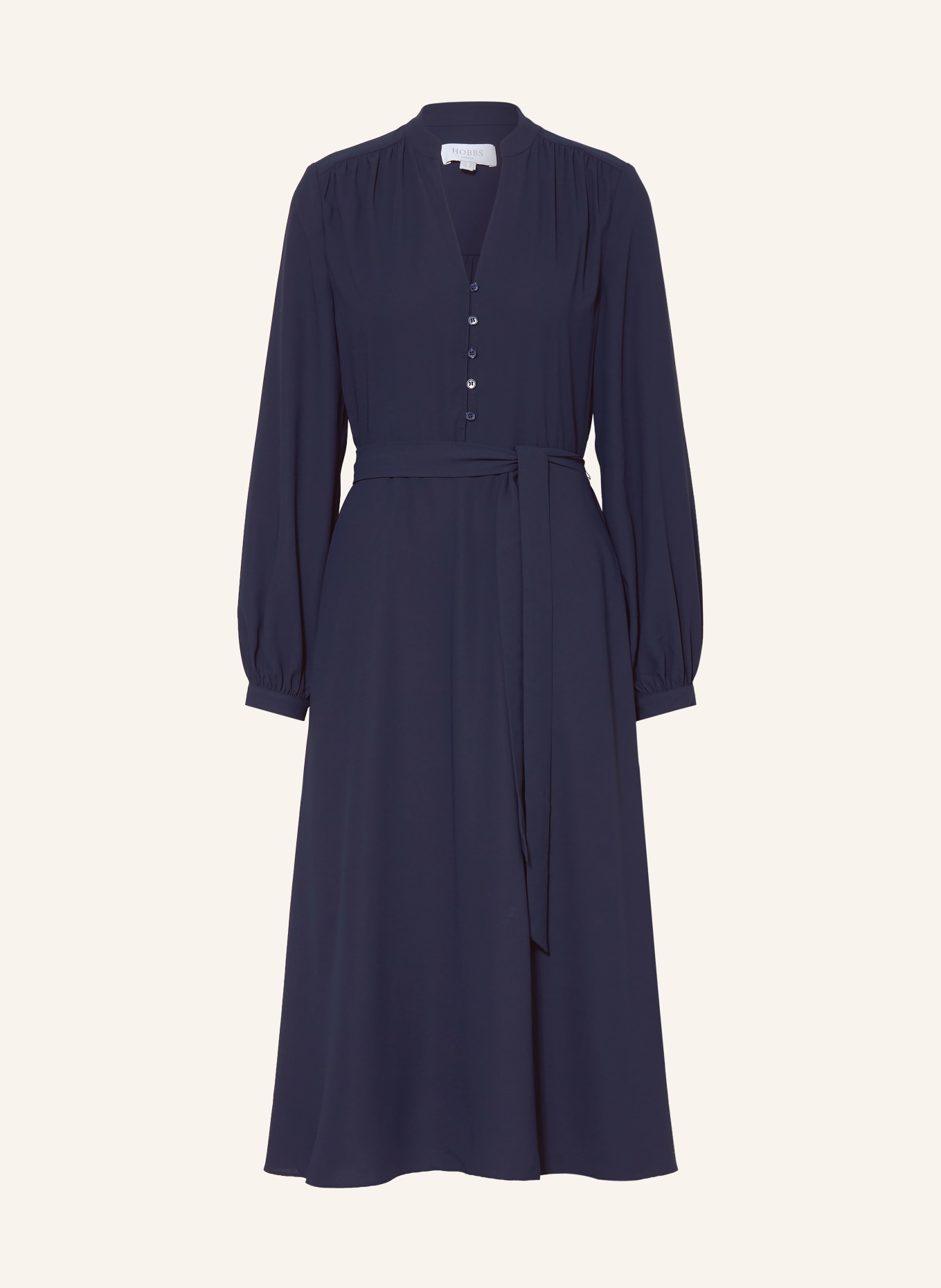 HOBBS LETTIE dress: DARK BLUE