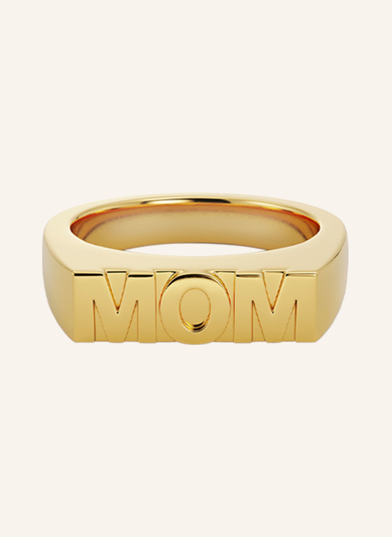 EDBLAD Ring SIGNET MOM: GOLD