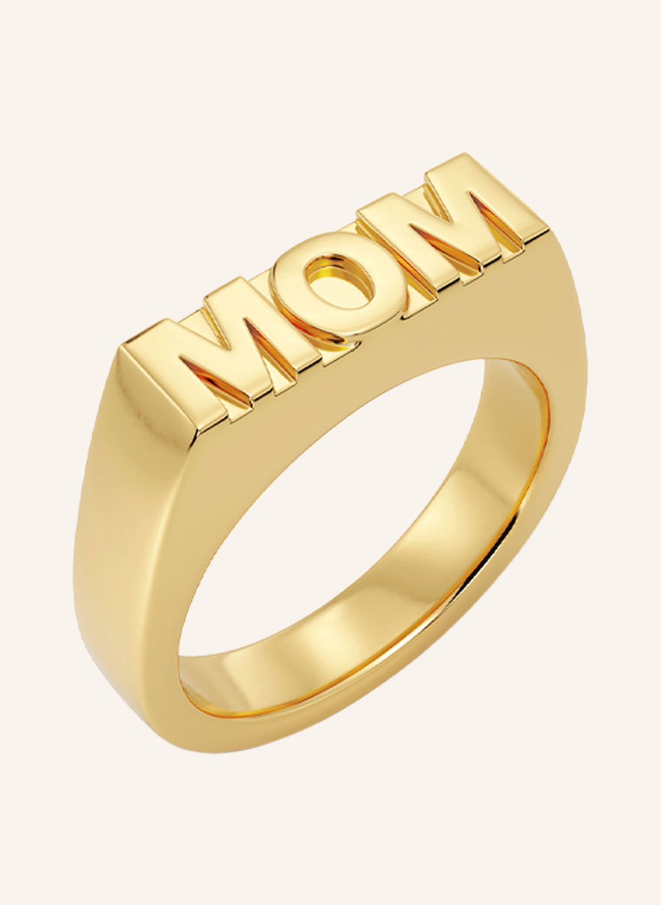 EDBLAD Ring SIGNET MOM: GOLD