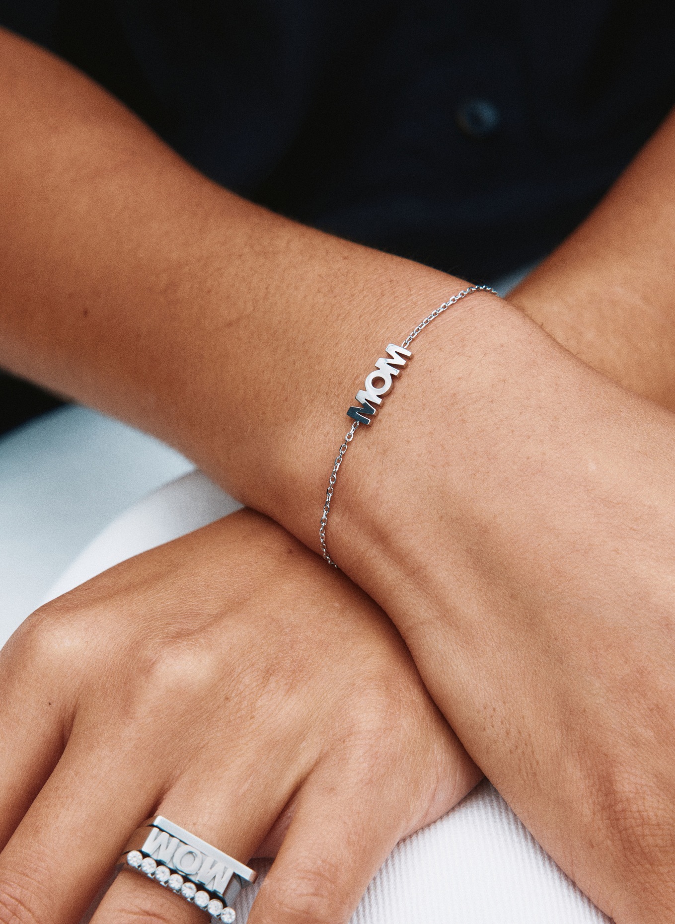 EDBLAD Armband MOM: SILBER