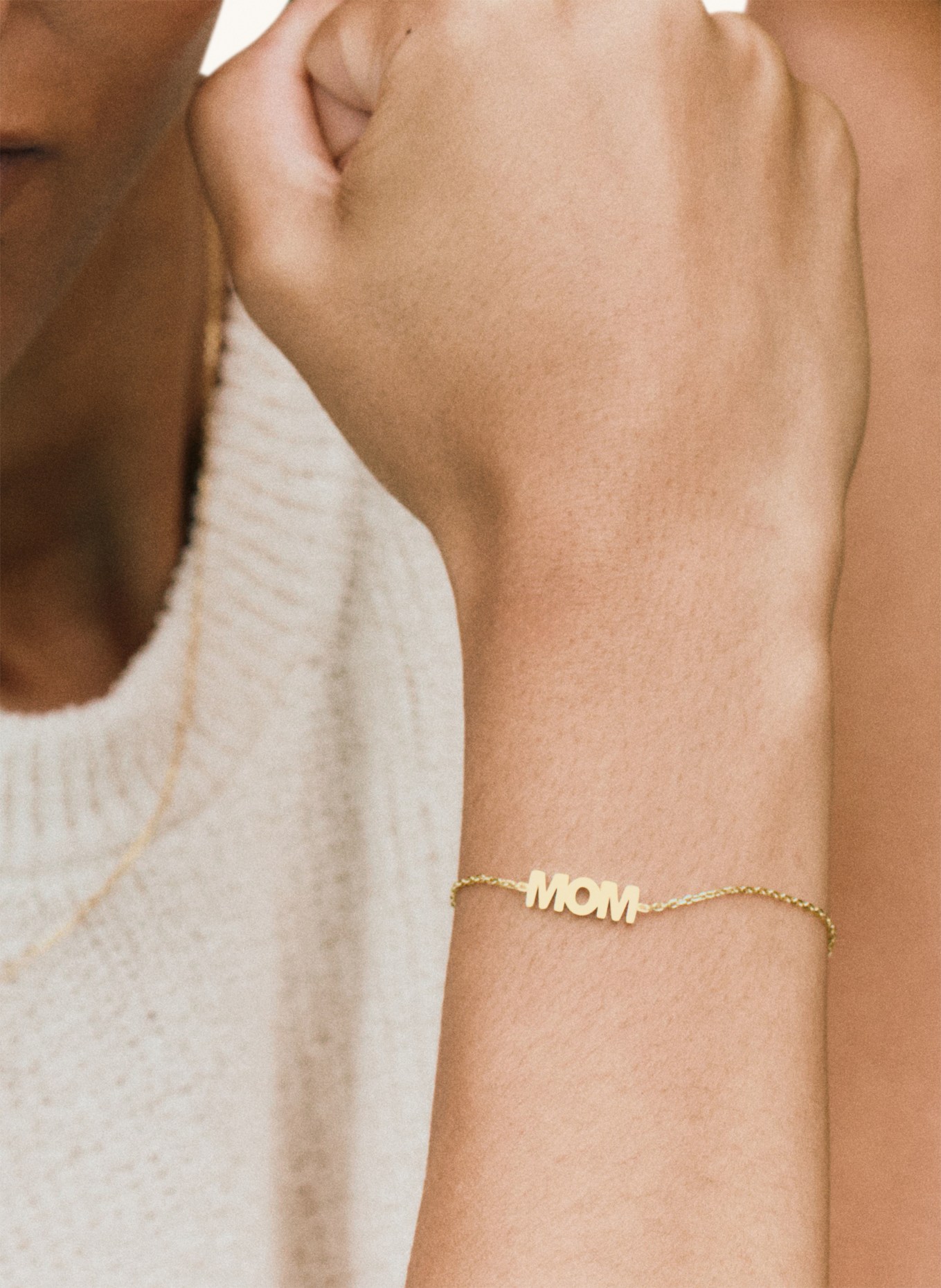 EDBLAD Náramek MOM: ZLATÁ