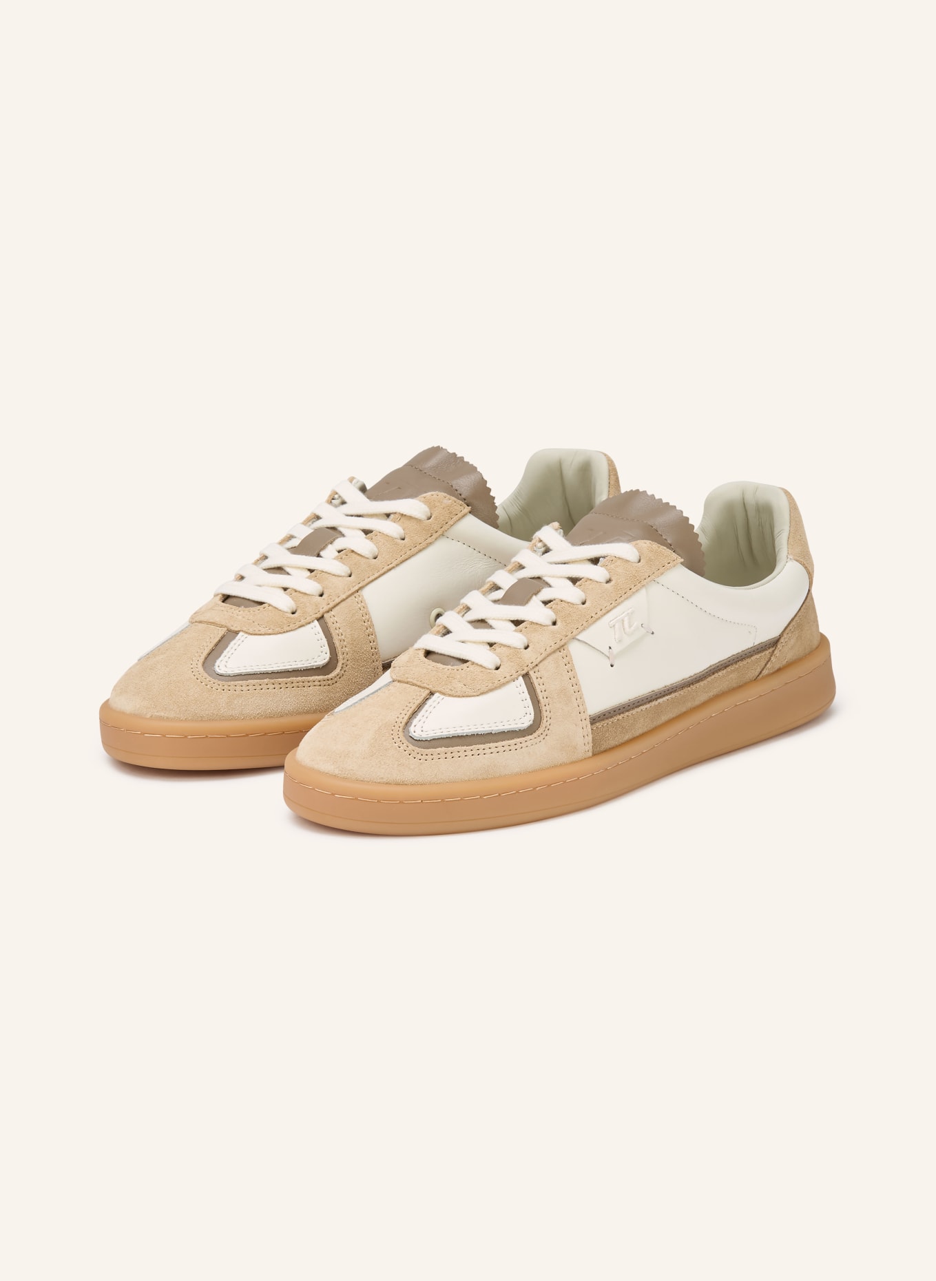 THESING Sneaker BIG BANG: CRÈME / LICHTBRUIN / BEIGE
