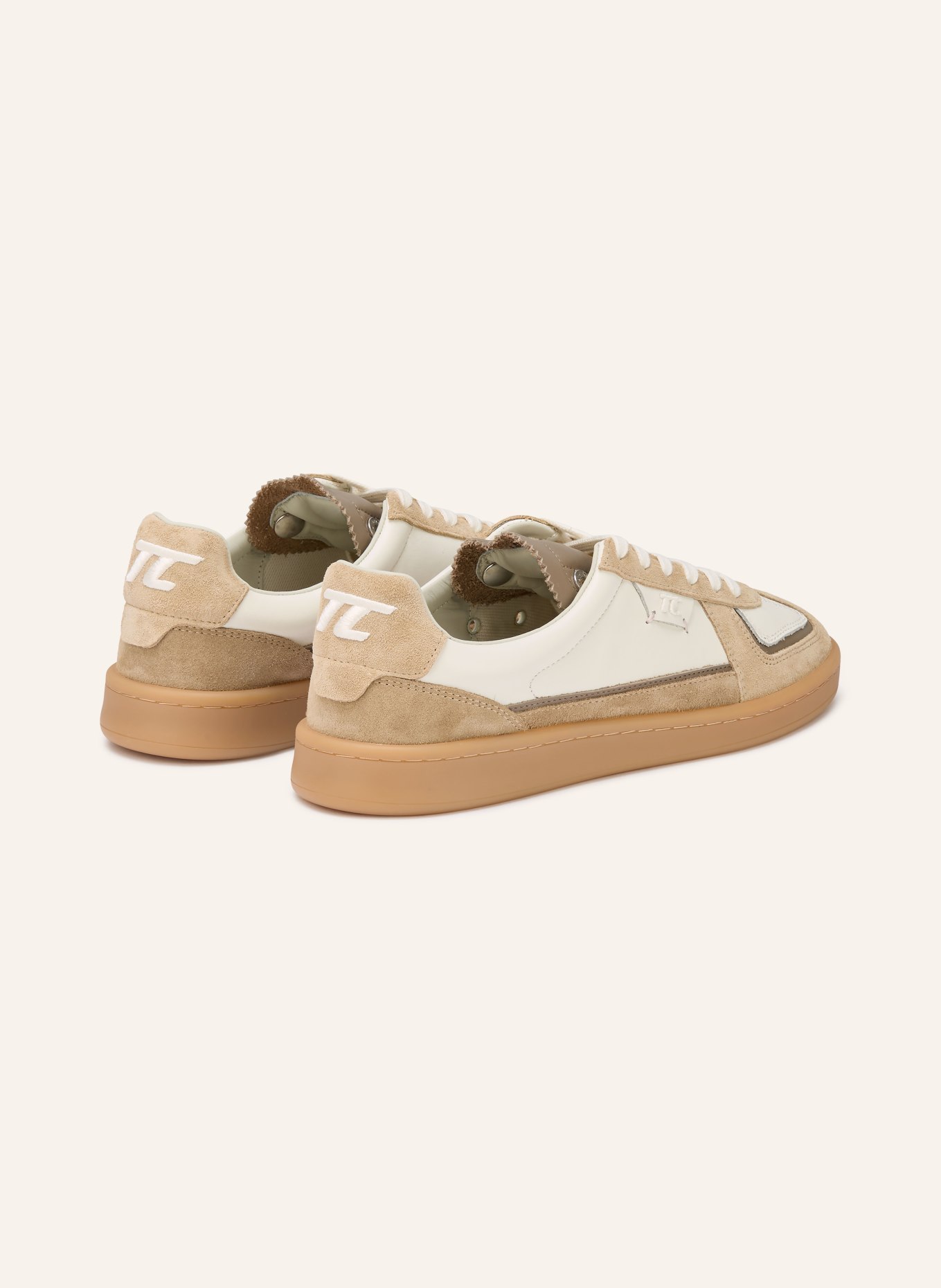 THESING Sneaker BIG BANG: CRÈME / LICHTBRUIN / BEIGE