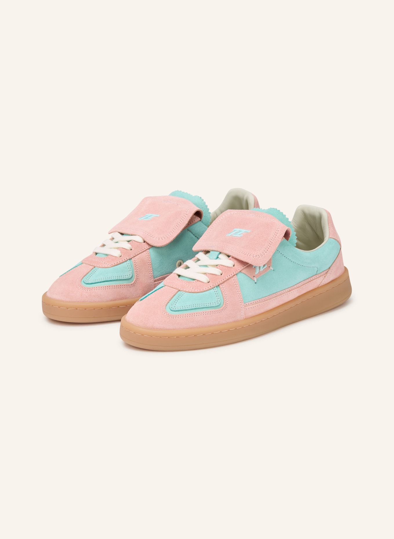 THESING Sneaker BIG BANG: BLAUW / ROZE