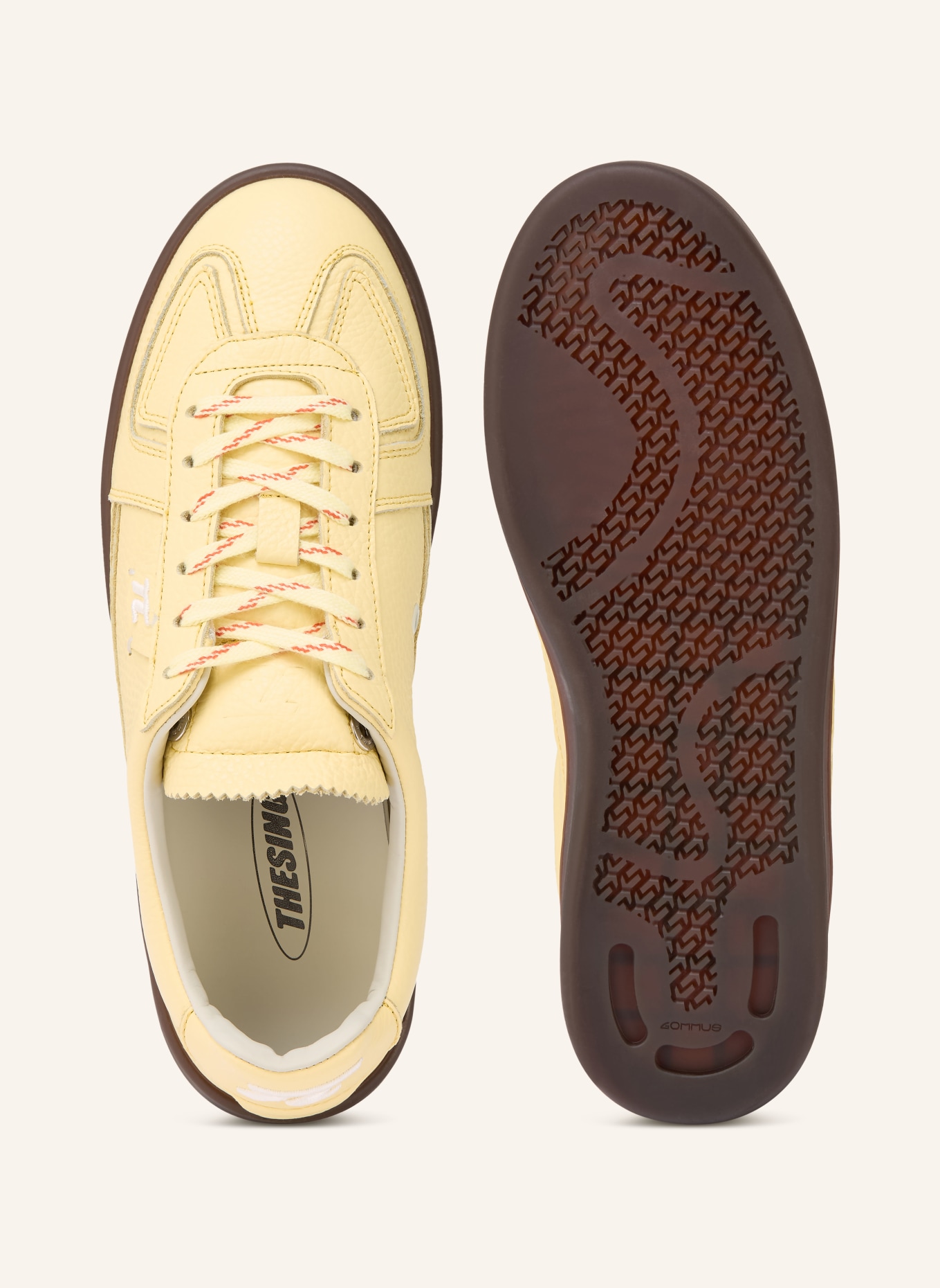 THESING BIG BANG sneakers: LIGHT YELLOW
