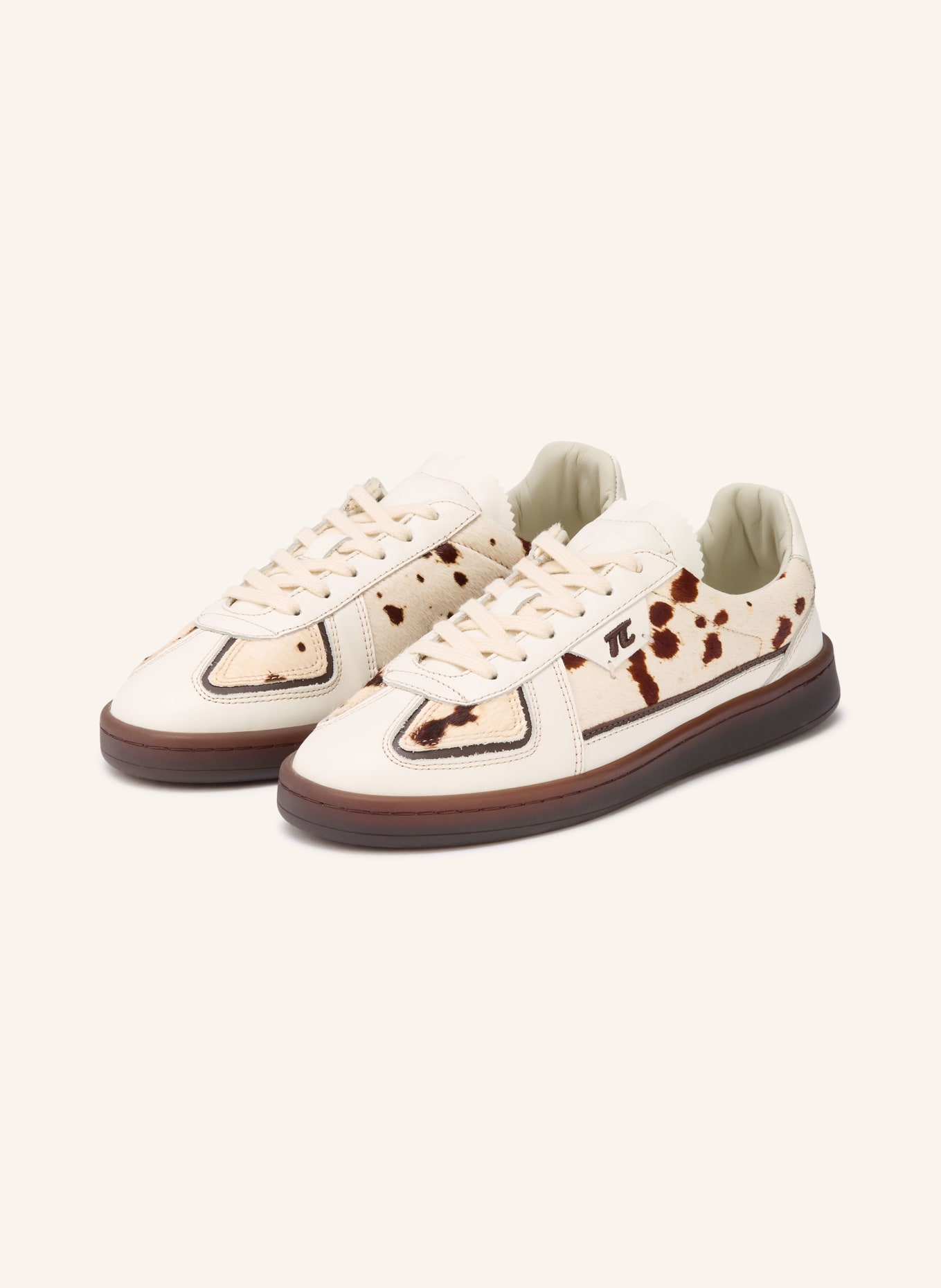 THESING BIG BANG sneakers: CREAM / BROWN