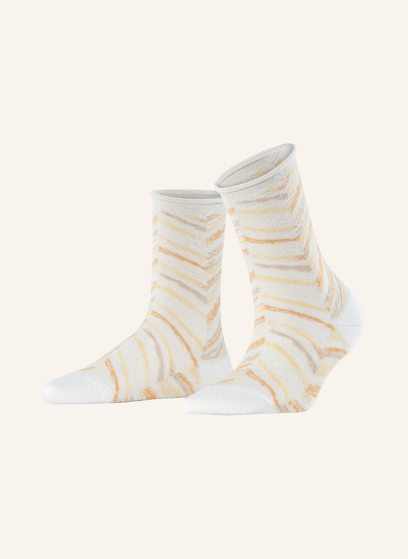 FALKE Ponožky SHINY s třpytivou přízí: 2000 WHITE