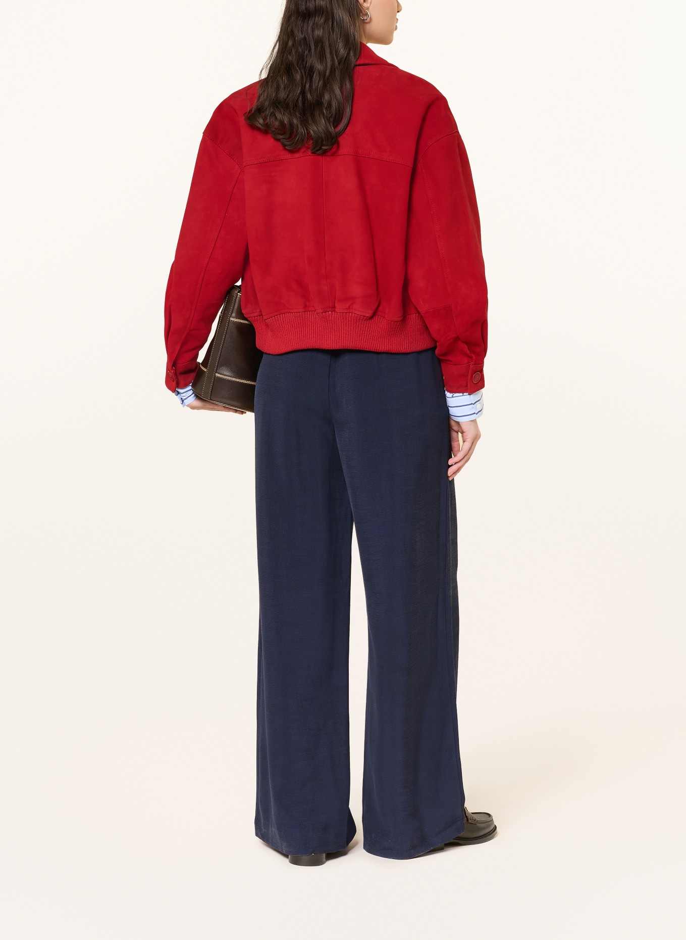 CLAUDIE PIERLOT Spodnie typu joggingowe: GRANATOWY