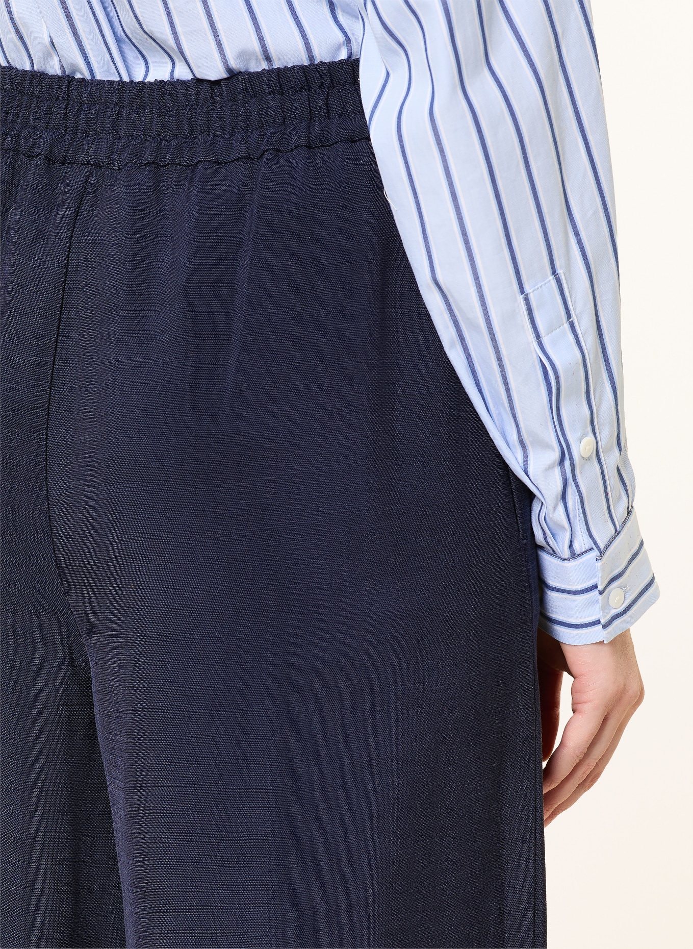 CLAUDIE PIERLOT Spodnie typu joggingowe: GRANATOWY